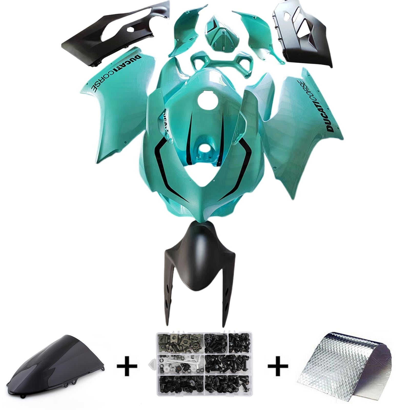 2012-2015 Ducati 1199 899 Súprava na vstrekovanie kazety Bodywork Plastic ABS#119