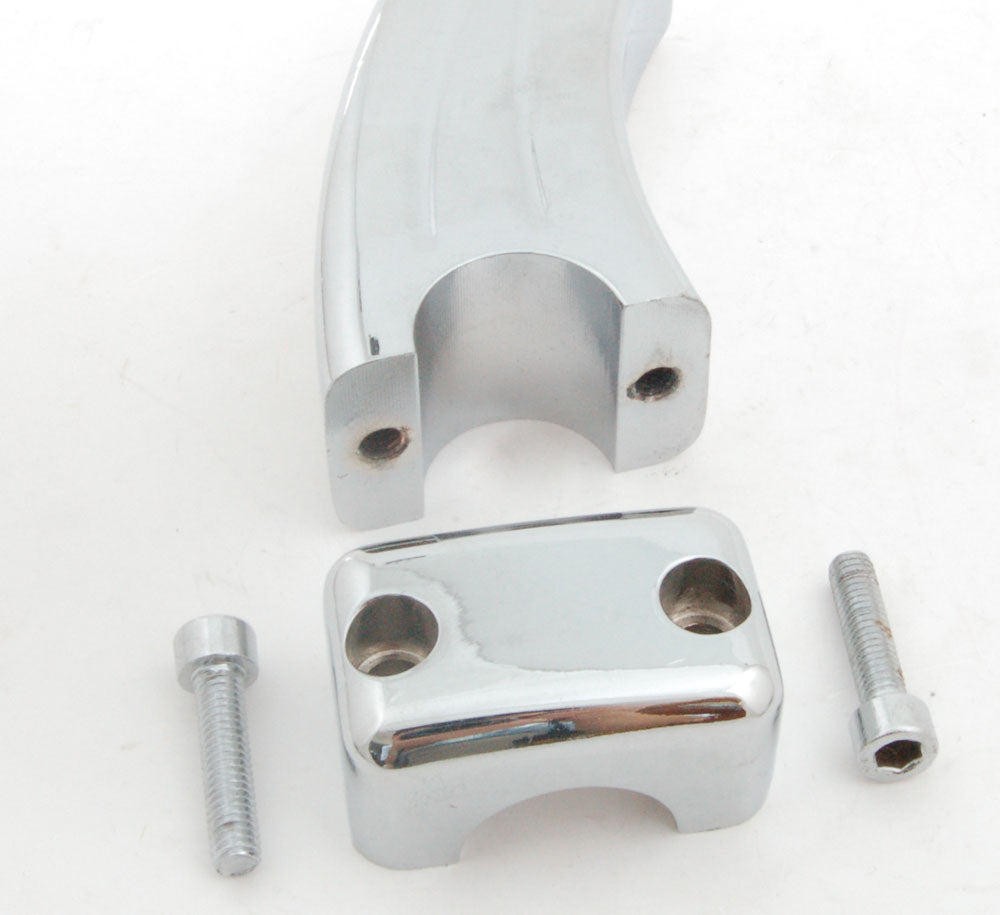 Chroom 3.5" Pullback stuurverhogers voor 1" Stuur terugtrekken 1.5" Stijgers