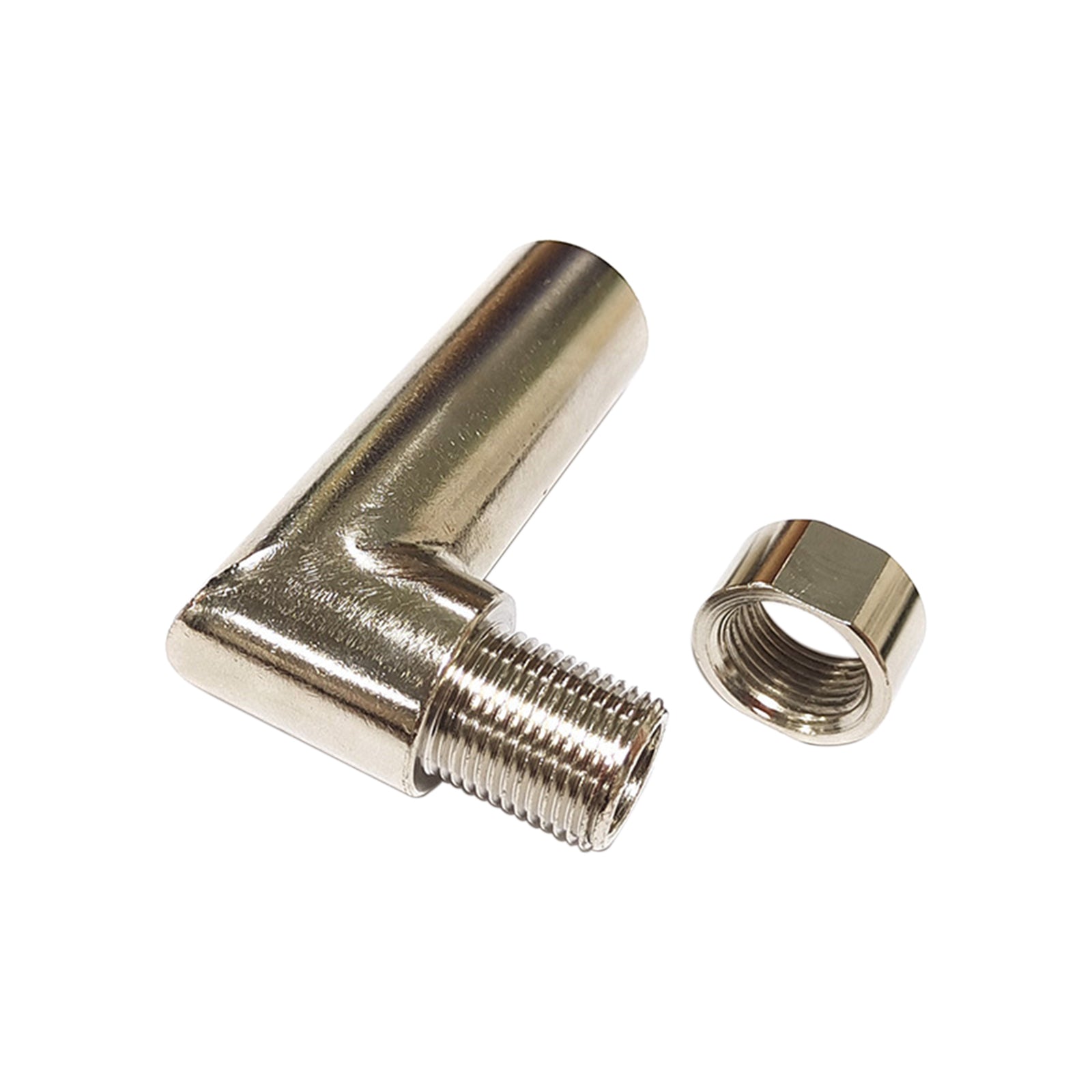 M18X1.5 O2 Oxygen distansens sensor Angled Förlängare 90 grader 02 Bung Extension Generic