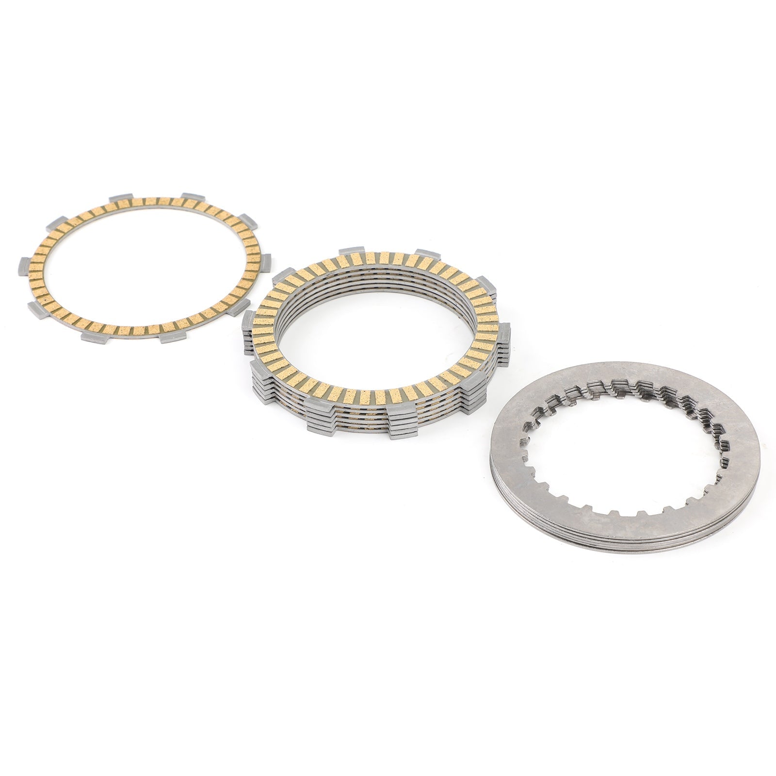 Kopplingssats stål & Friktionsplattor för Honda CRM250 CB400 CL400 XR400 1994-2008 Generisk