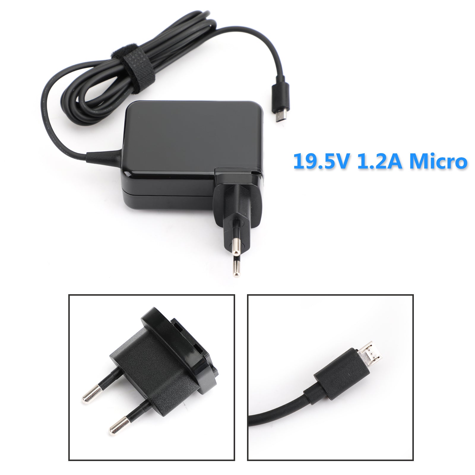 Cargador de fuente de alimentación CA de 19,5 V 1,2 A para Dell Venue 11 Pro 24NM130 077GR6 7130 nuevo