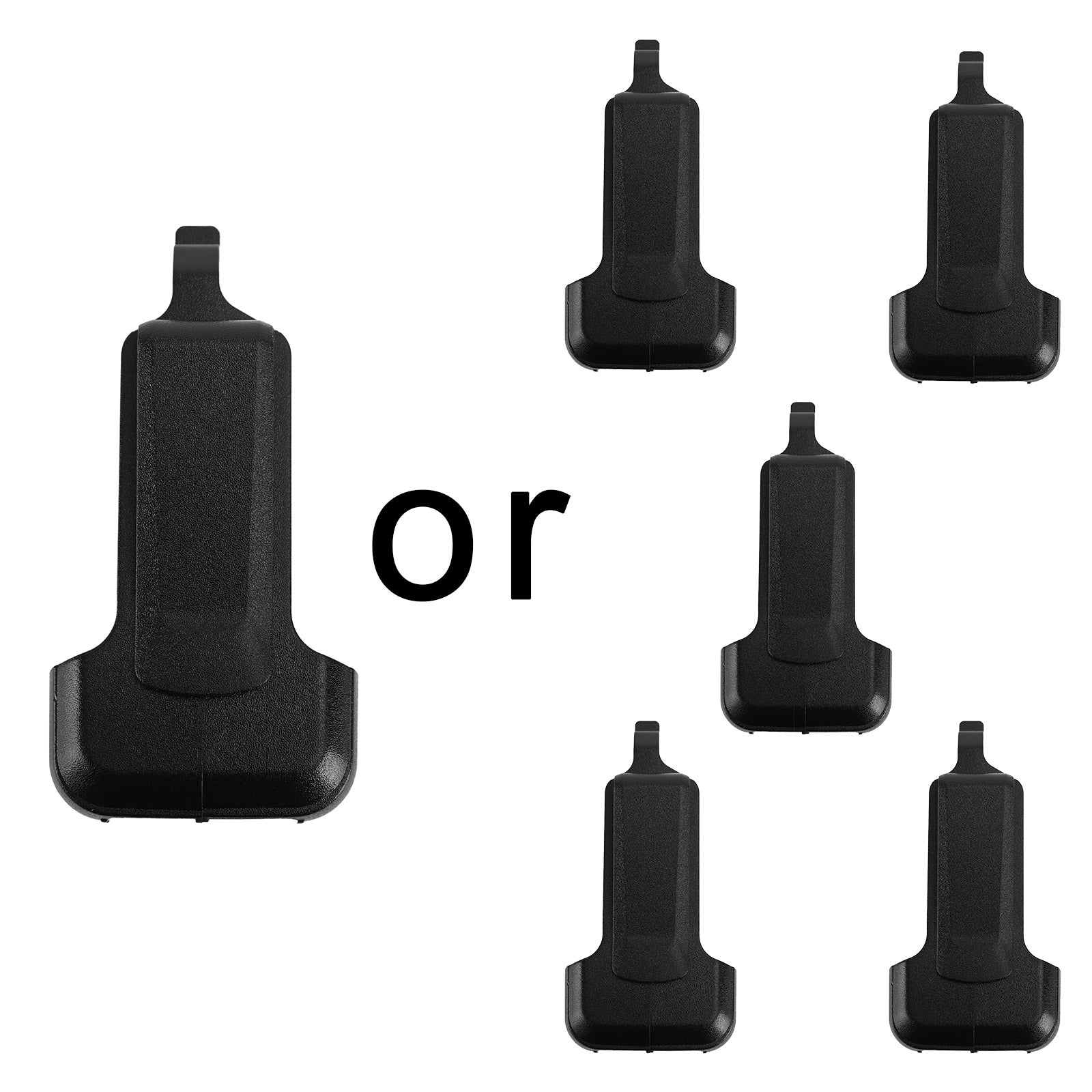 1 stk walkie talkie toveis radiokommunikator zs-b1 belteklipp for kd c1/c2