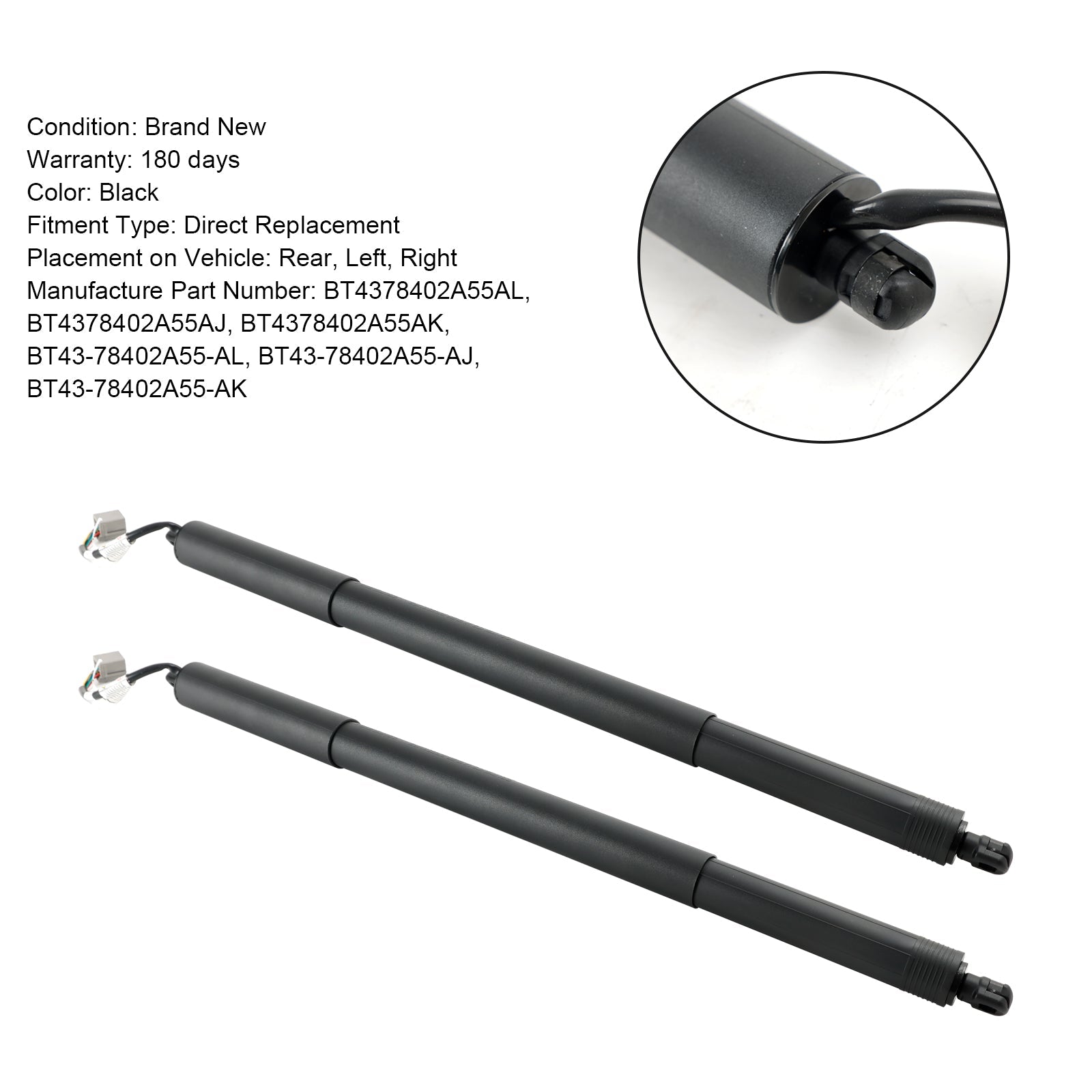 2011-15 Ford Edge/Lincoln MKX 2 STUKS Achterklep Power Lift Ondersteunt Strut