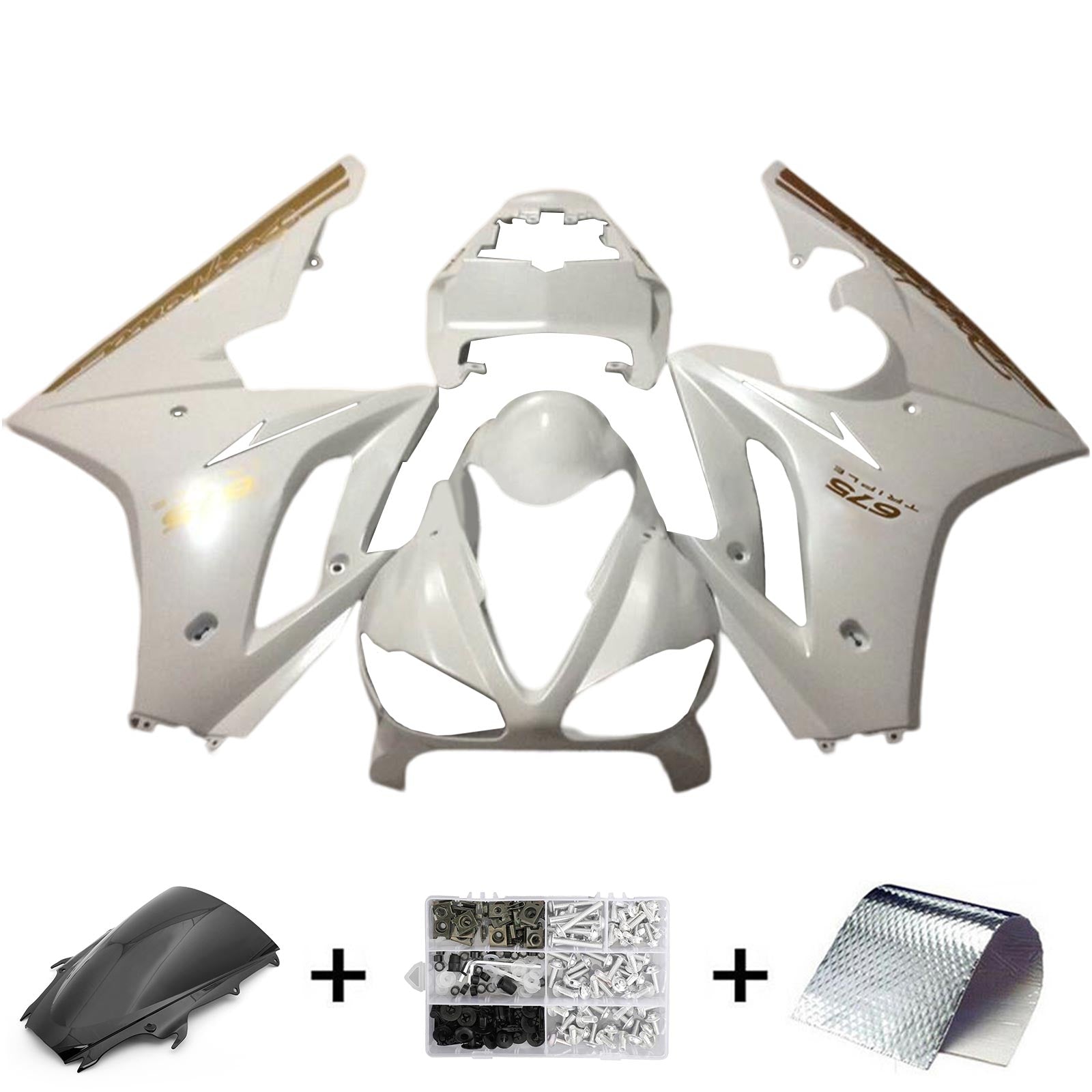 2002-2005 Triumph Daytona 675 Fairing Kit Bodywork Plastic ABS