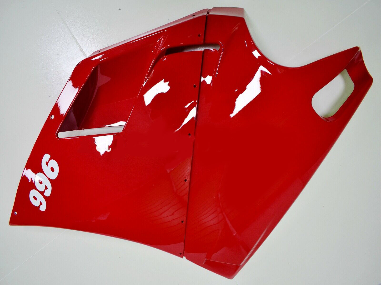 1996-2002 Ducati 996 748 Amotopart Fairing Kit Bodywork Abs Red