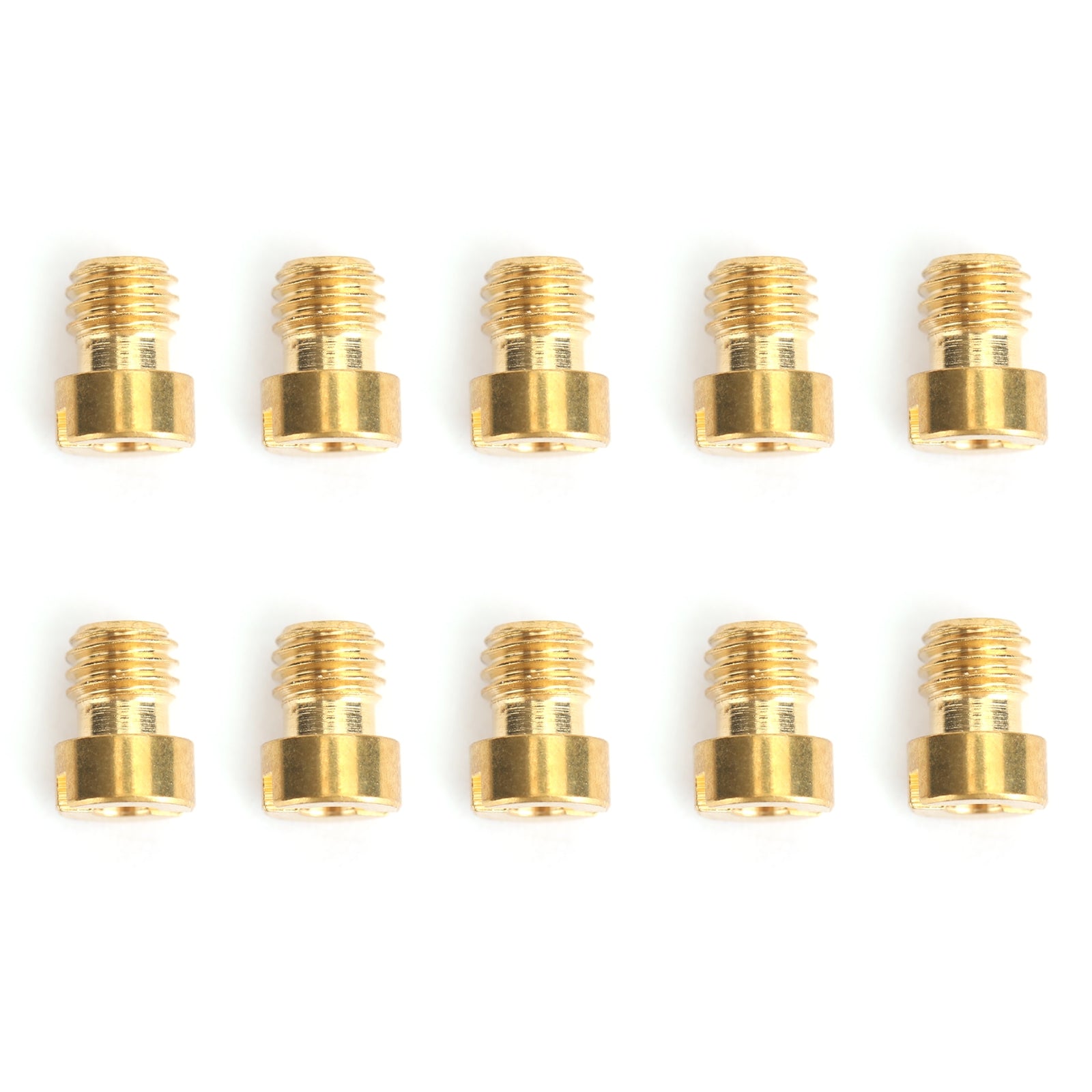 10set Ronde Hoofd Jet 5mm 82-105 Voor GY6 Motorfiets Scooter Carburateur PZ19 Generieke