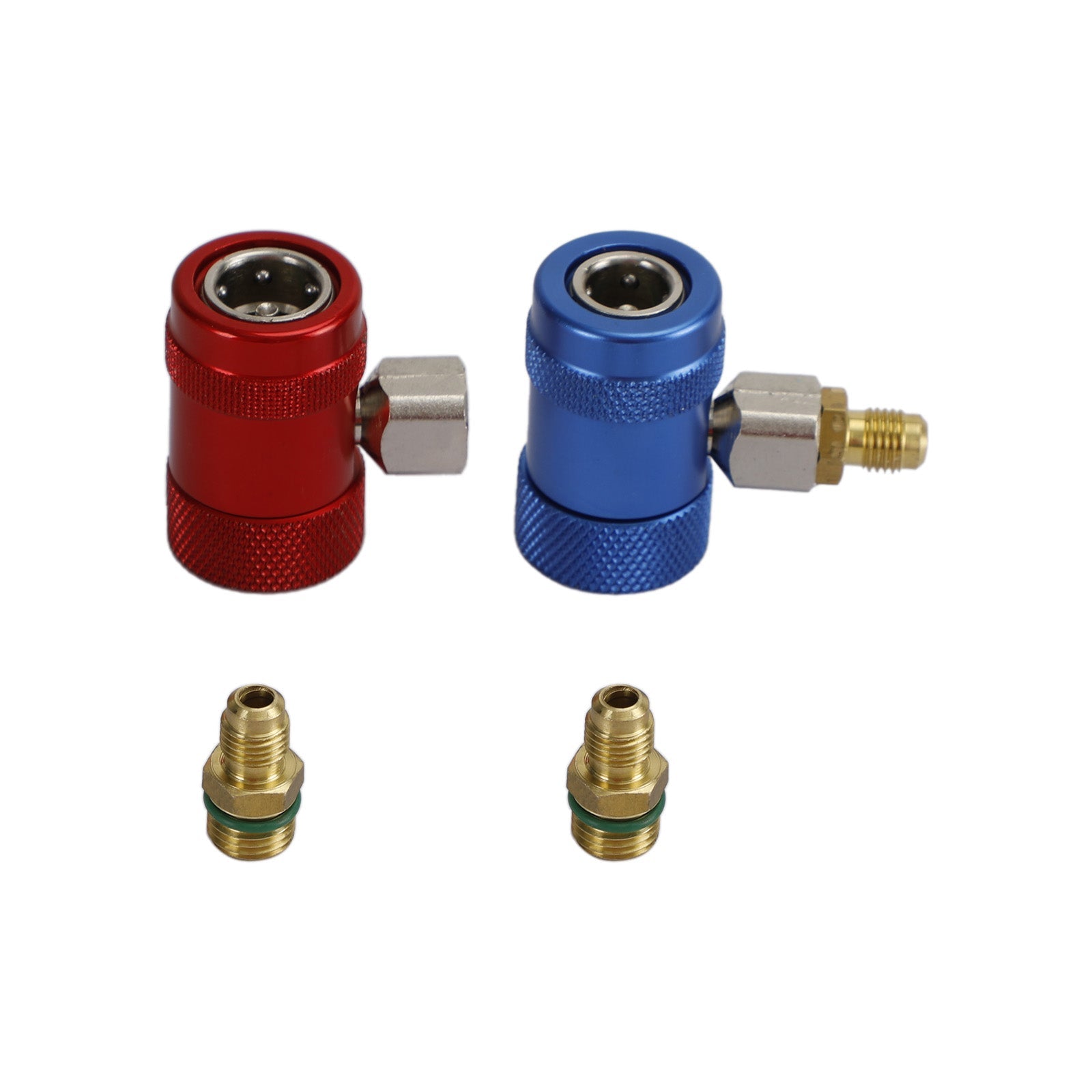 A/C R134A Snelkoppeling Adapter Spruitstukconnector 1/4" Sae Hvac Hoog&Lage kant