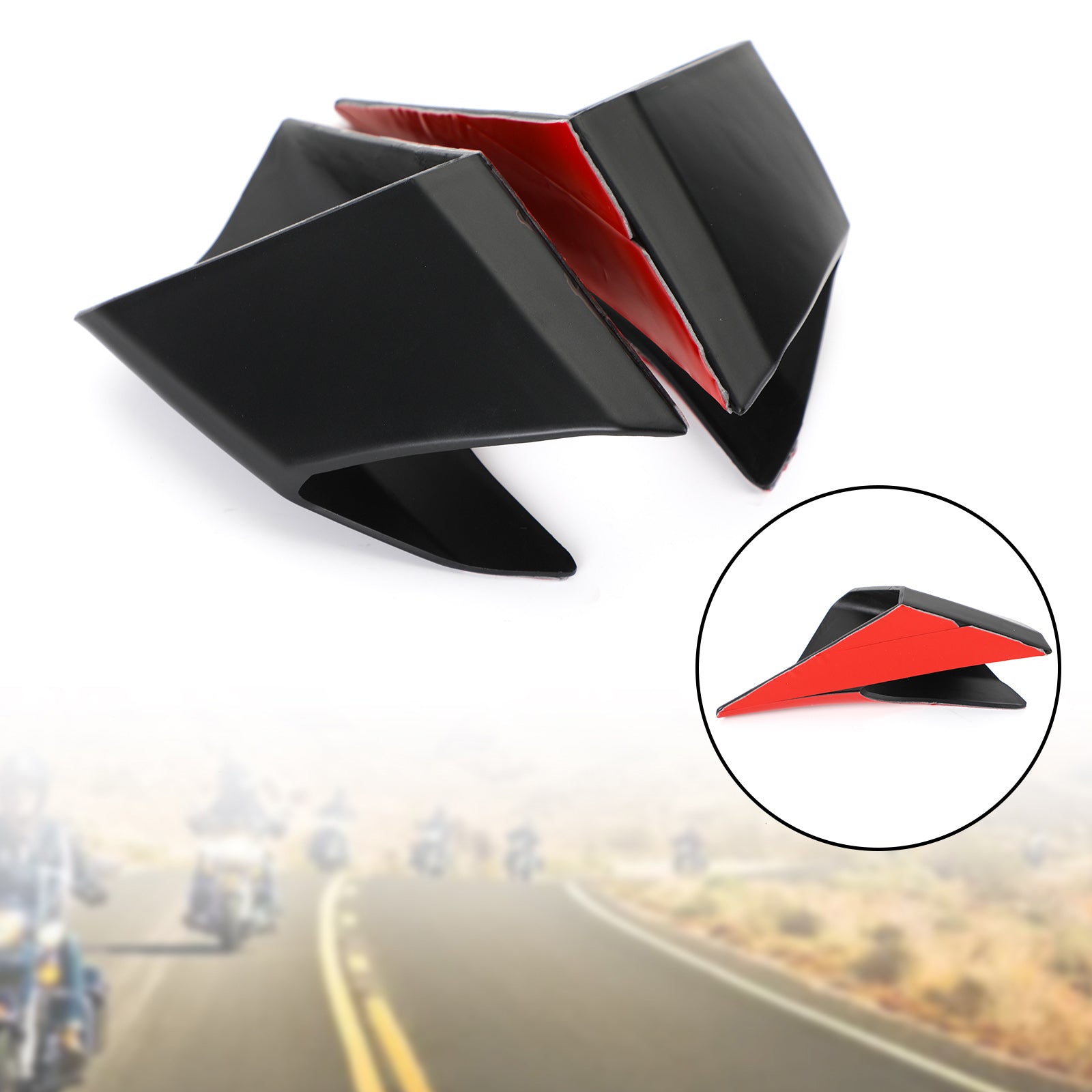 Front Fairing Winglets sidovingskydd Cover Fit For Honda CBR650R 19-2021 Generic