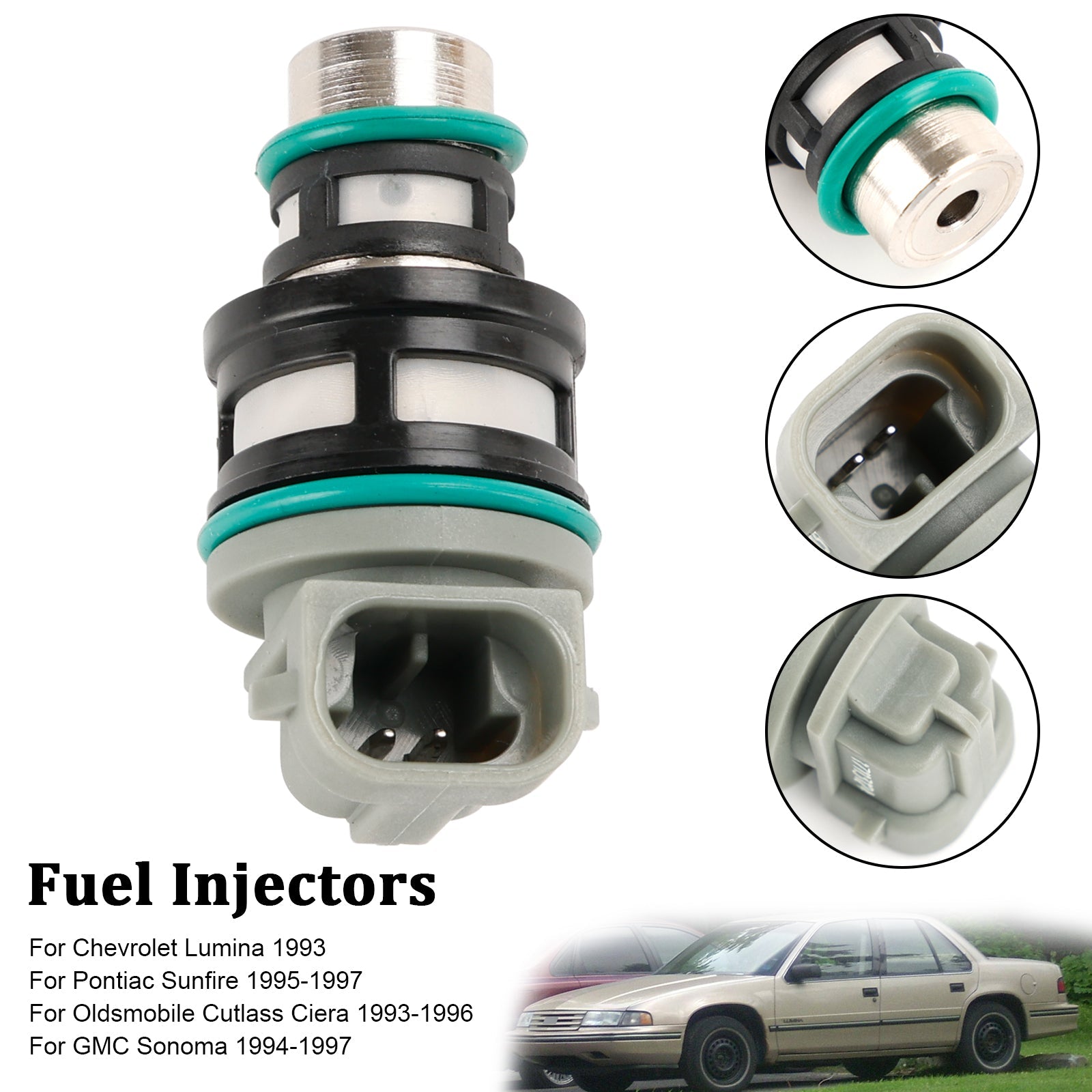 1PCS Brandstof Injectoren 17113124 Fit Chevy Fit Buick Pontiac 2.2L 17113197