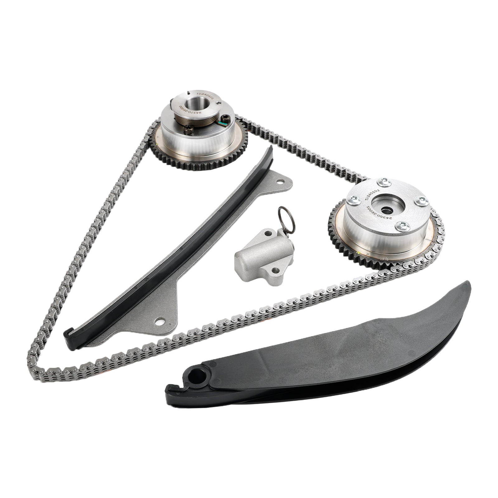HYUNDAI TUCSON 2.0L 2014-2015 Kit de cames da cadeia de cames de 2015 Phaser 24321-2E200 24410-2E000 24420-2E200 24430-2E000