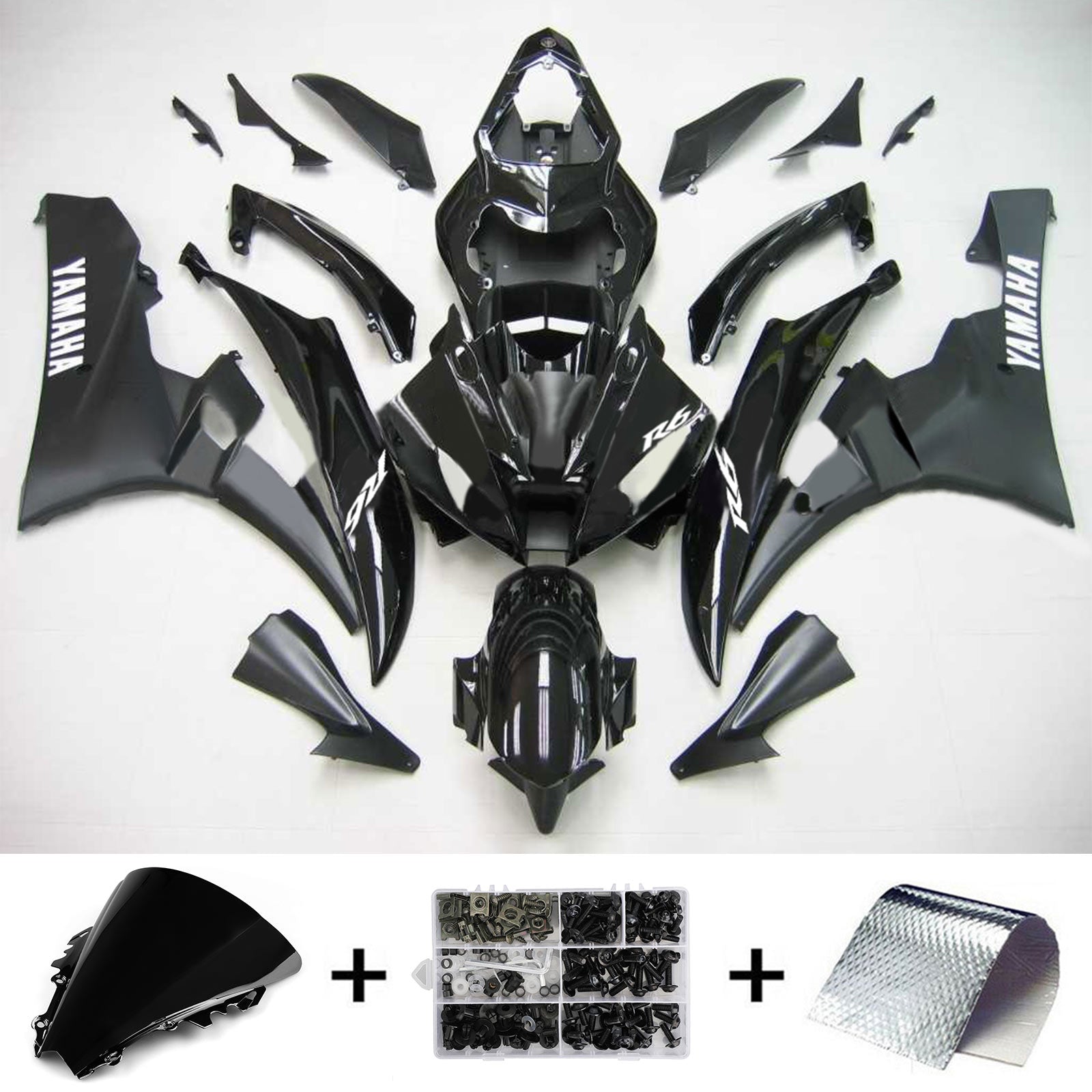 2006-2007 Yamaha YZF 600 R6 kuipset algemeen