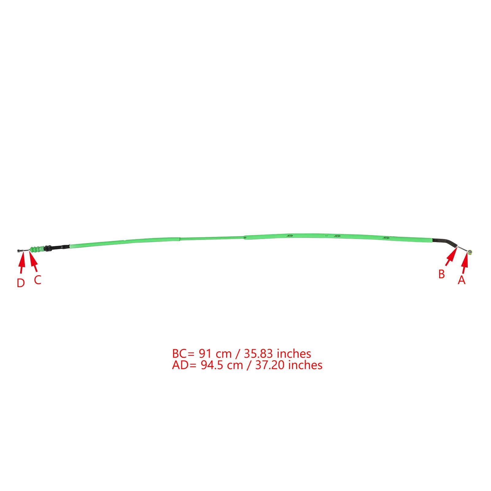 MOTOCYCLY CLUTCH CABE SUBSTITUIÇÃO PARA KAWASAKI Z650 2017-2020 Genérico