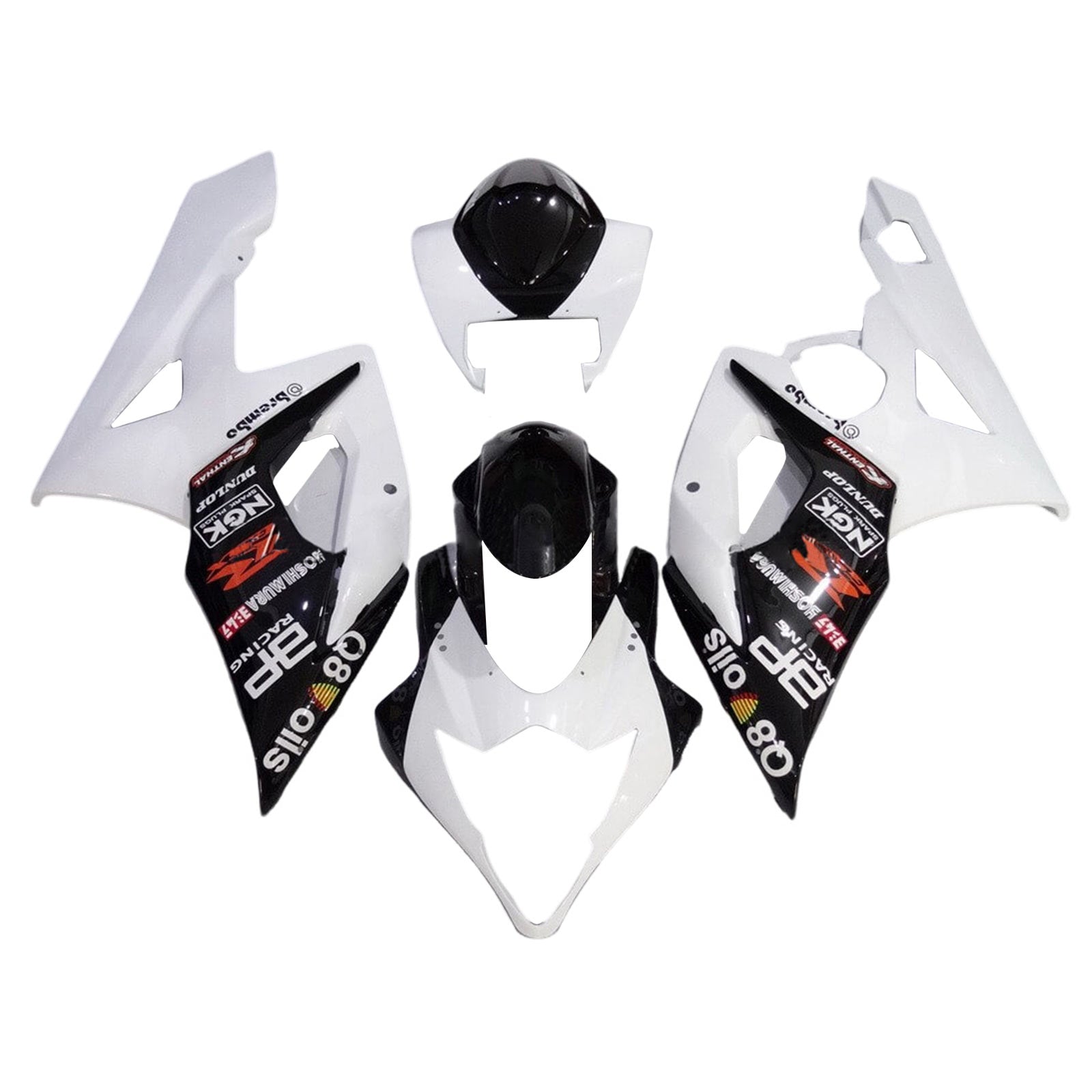 2005-2006 Suzuki GSXR1000 K5 Kit de carenagem ABS de plástico