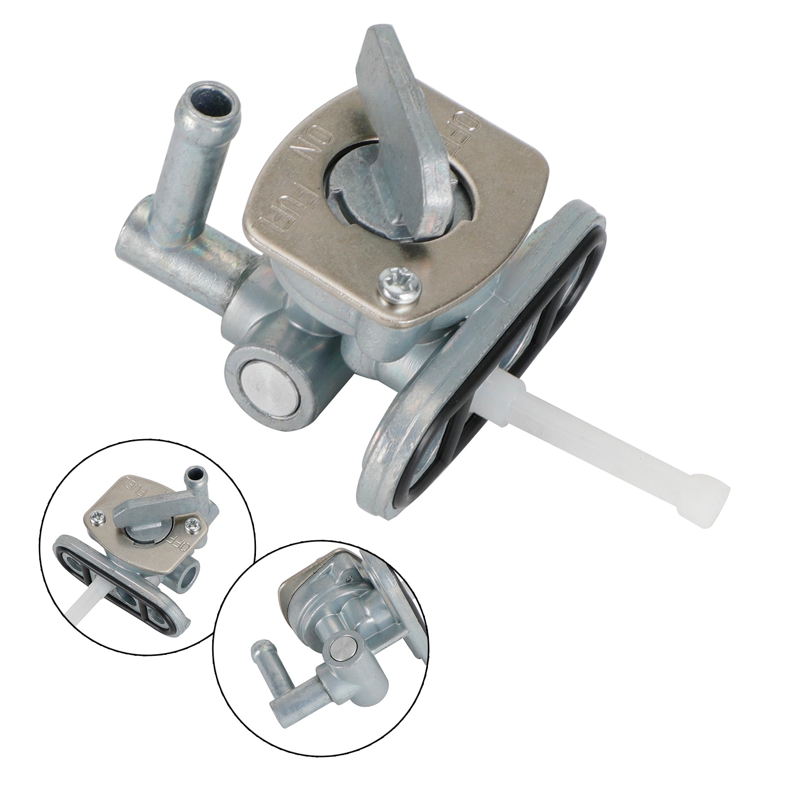 Gastank Brandstofkraan Benzinekraan geschikt voor Kawasaki KX125 KX250 92-98 51023-1182