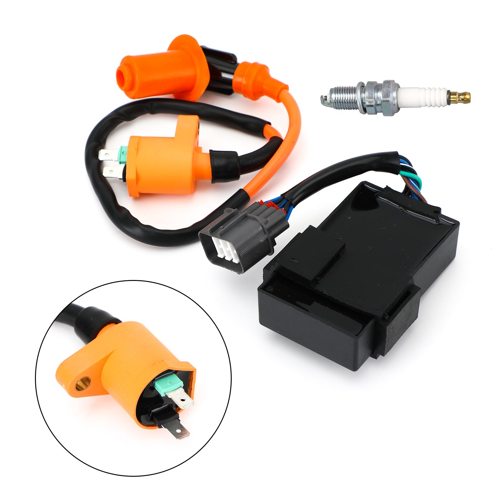CDI da vela de ignição da bobina de ignição para Honda FourTrax 300 Trx300 Trx300FW 1998-2000 genérico