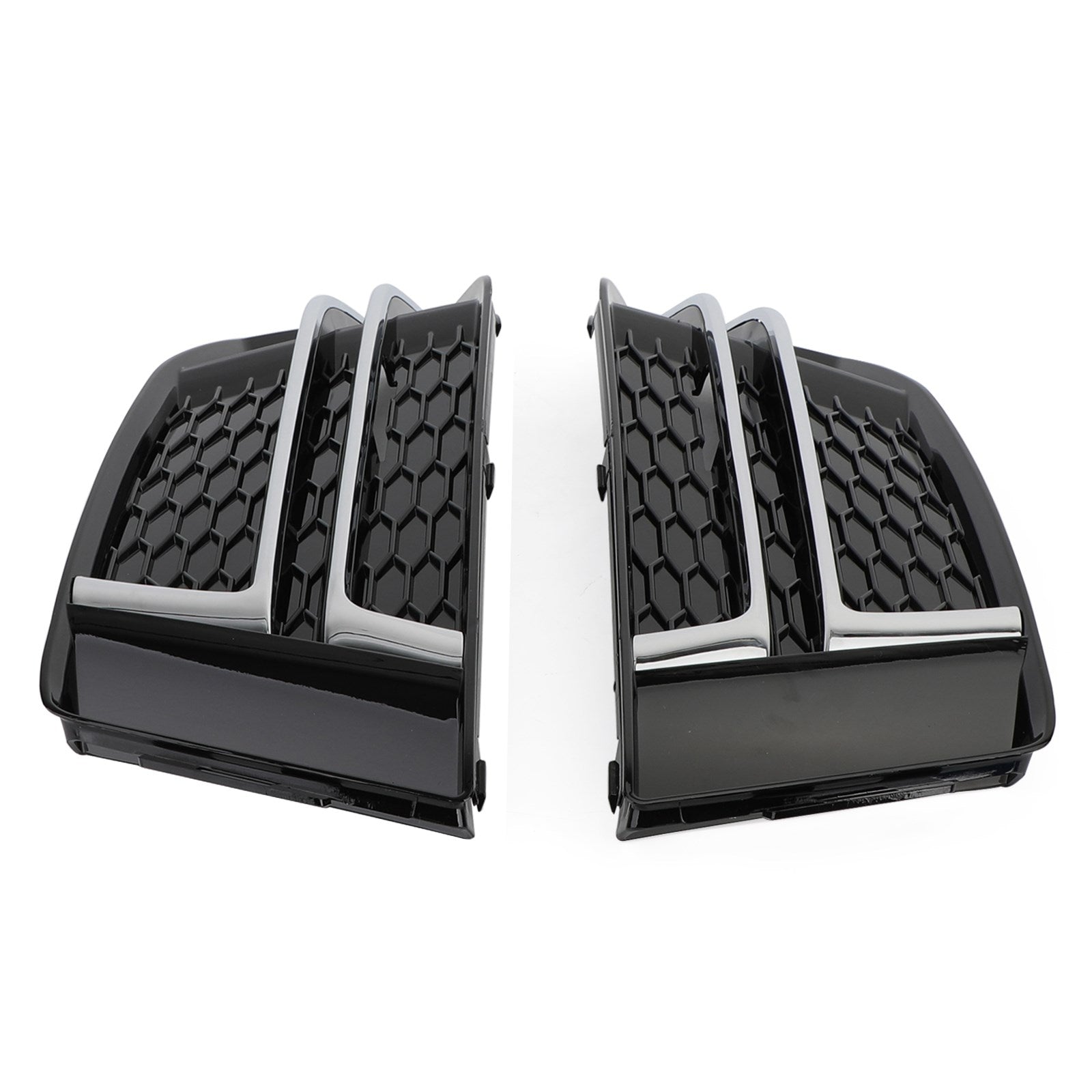 2016-2018 Audi A4 B9 S-line pár predných hmlových hmlových krycích nárazníkov