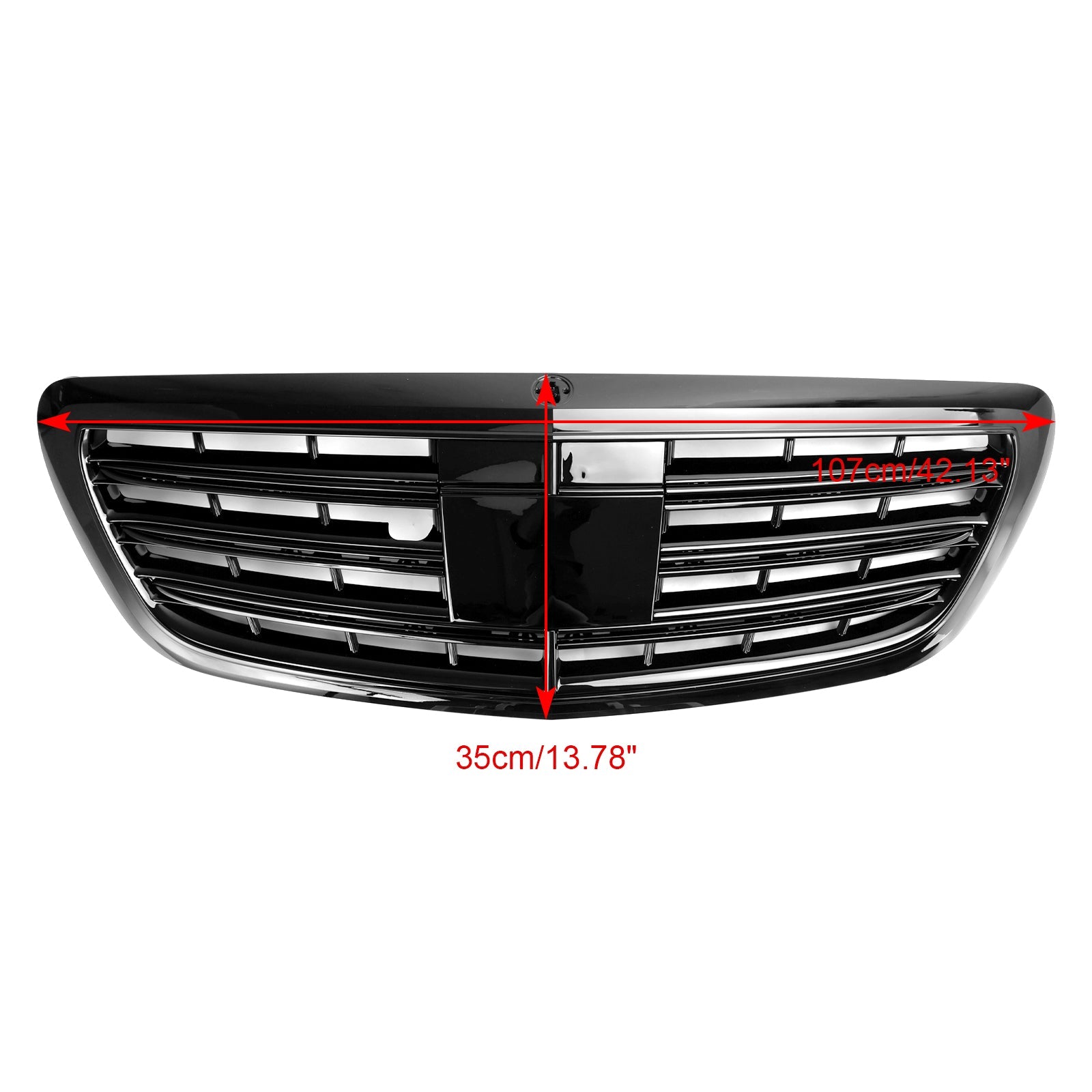 2014-2020 S-klass W222 S500 S550 S600 med ACC Mercedes-Benz frontgrill
