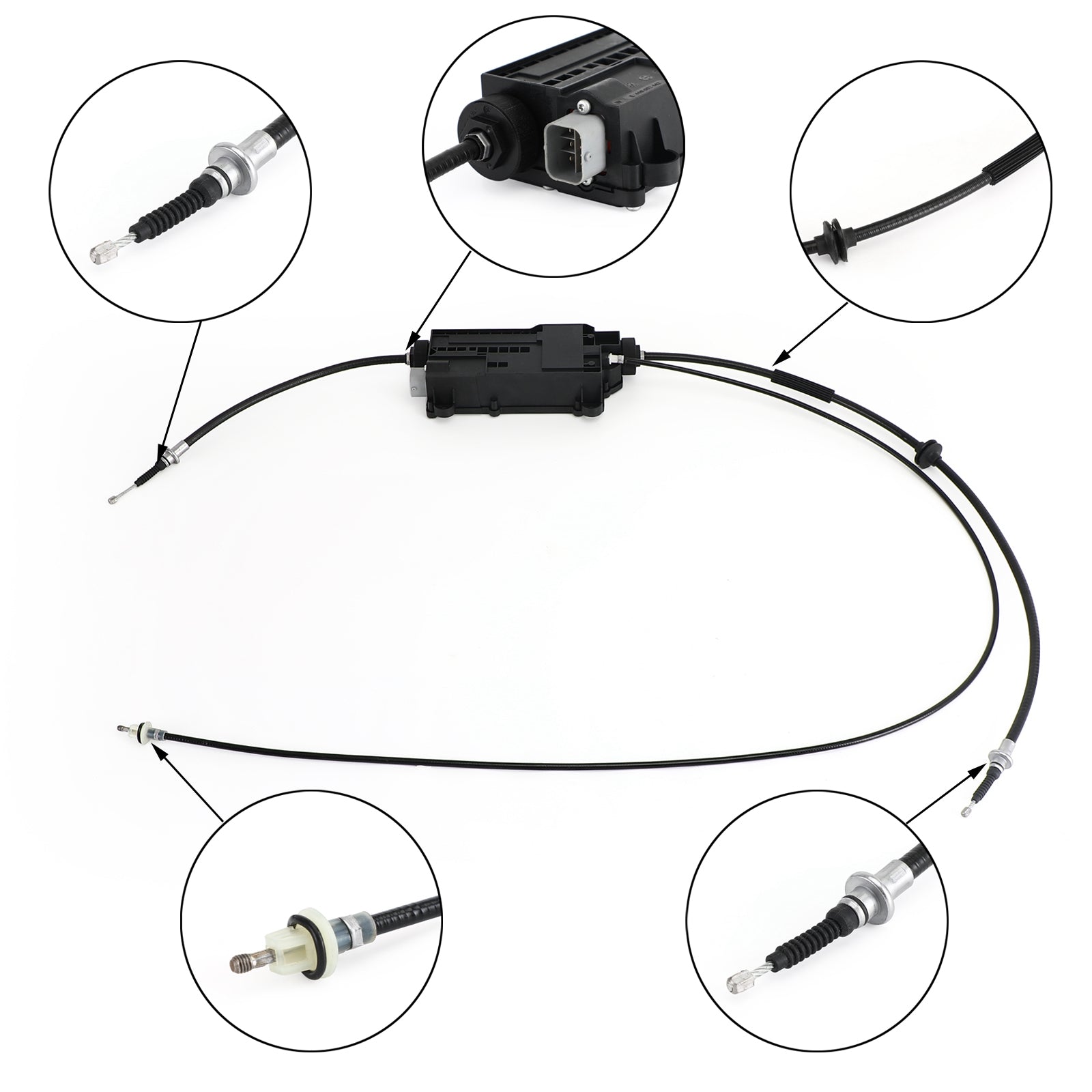 Parkeringsbremsmodul håndbremsaktuator 2214302849 for Mercedes CL-klasse W221 W216
