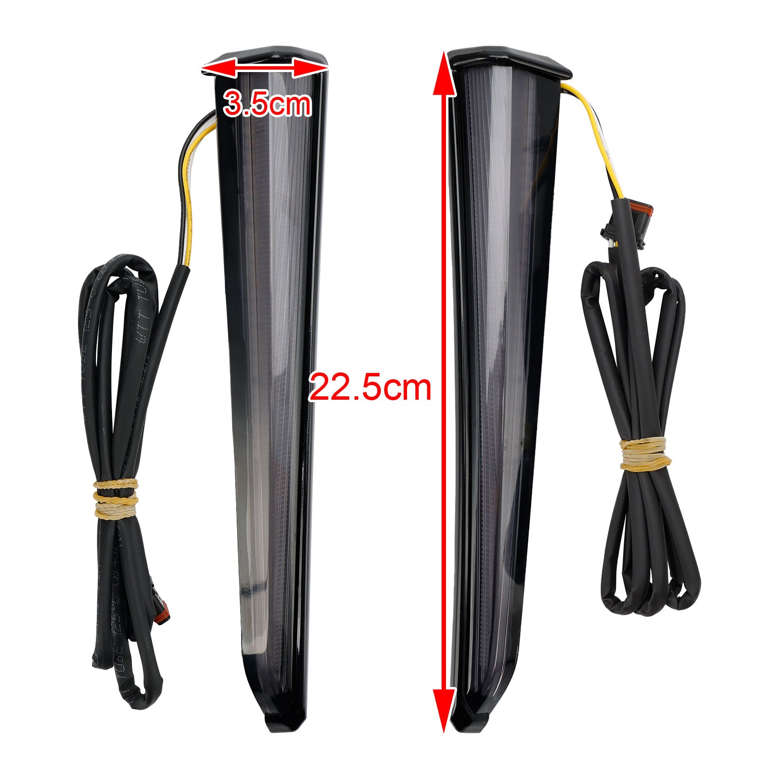 45801 Luces LED de carenado inferior Fang para Touring Road Glide 2014-2023