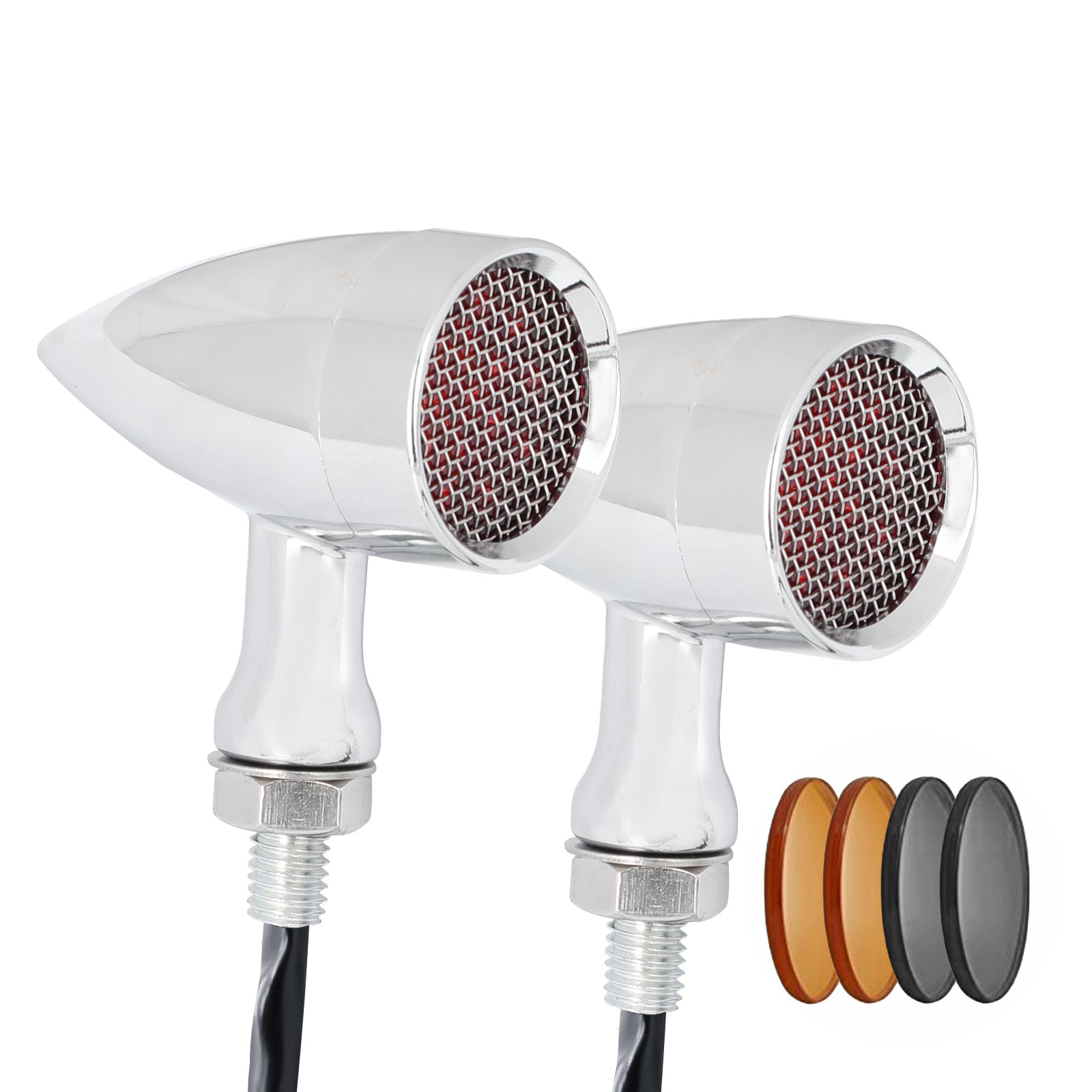 M10 Universele motorfiets LED-richtingaanwijzer Indicatoren Knipperlicht Generiek