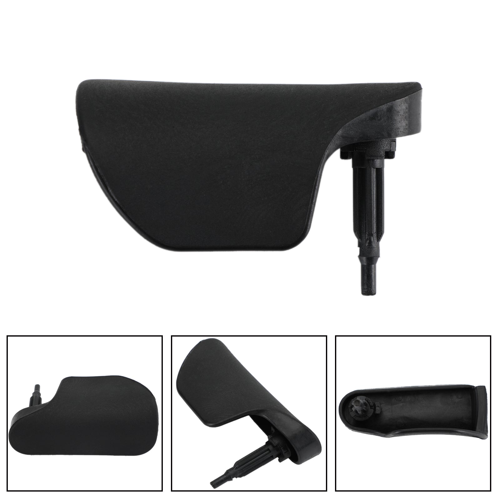 Black Hood Latch Latch Ruck Ruck Bonnet Páka pre Audi TT Mk2 2007-2014 Generic