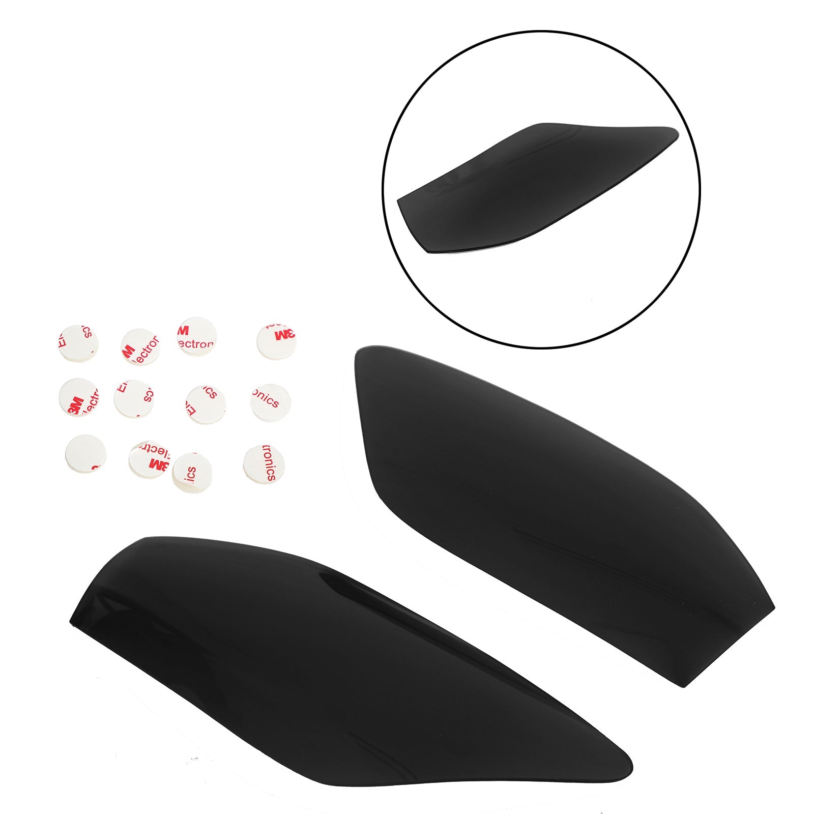 Cubierta de protección de lente de faro delantero para Yamaha Yzf-R6 Yzf R6 98-02 azul genérico