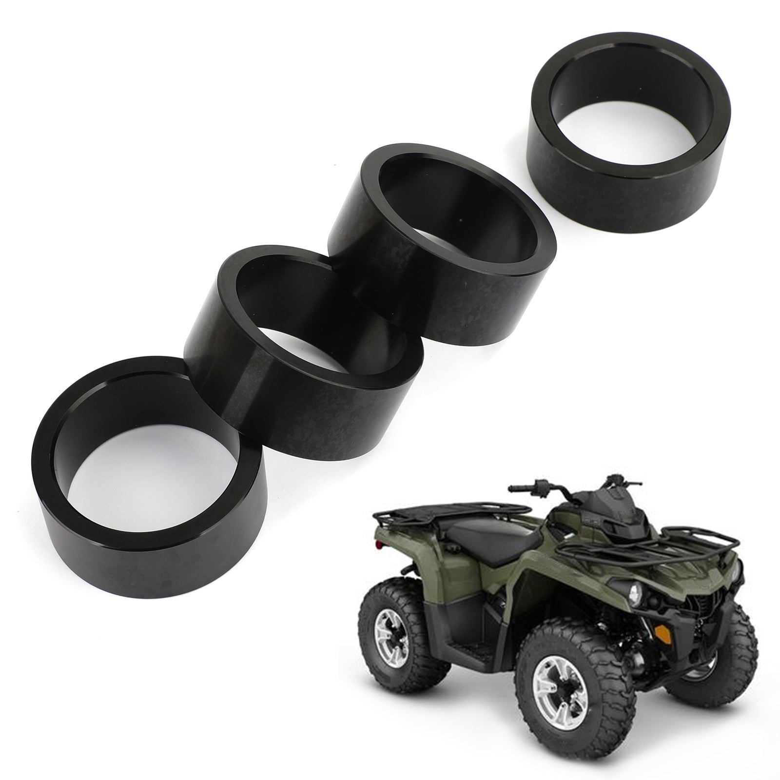 Rise Suspension Lift Spacer Kit for Can Am Bombardier Outlander 650 800 ATV Generisk