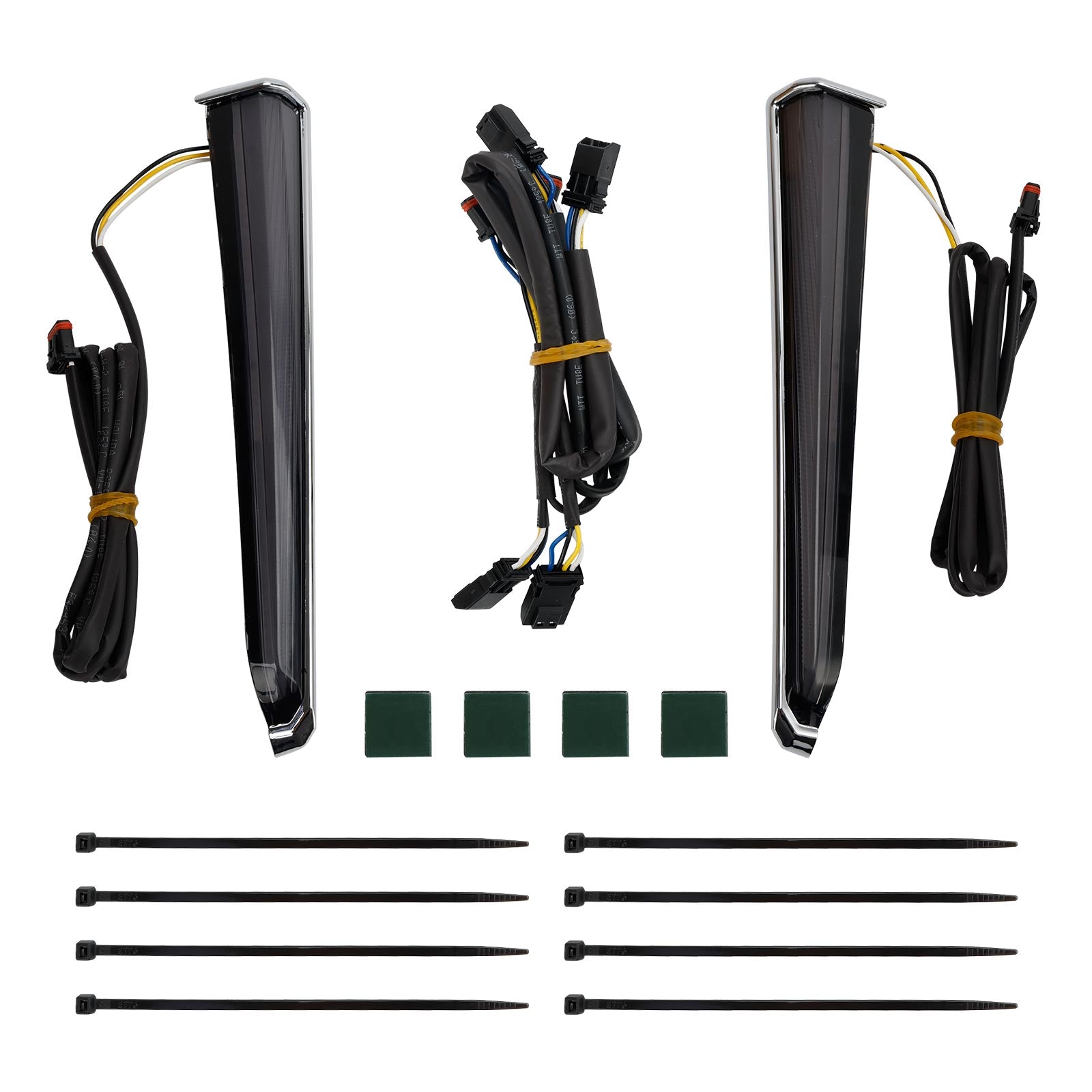 45801 Luces LED de carenado inferior Fang para Touring Road Glide 2014-2023