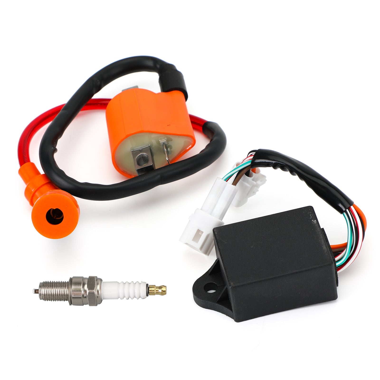 Bougie d'allumage de bobine d'allumage CDI pour yamaha timberwolf 250 yfb250 beartracker yfm250 générique