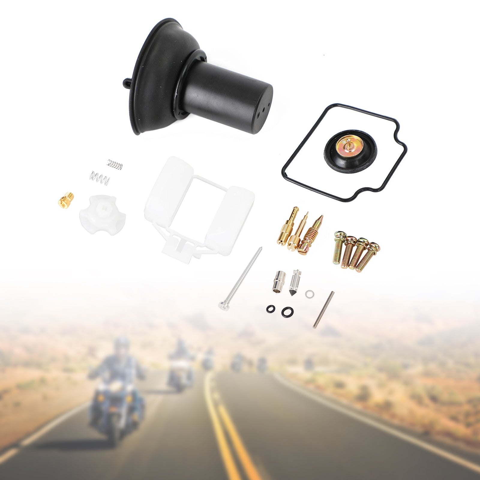 Kit de reconstruction de carbing carburétor ajustement pour Honda CBX250 Twister Cylinder Motorcycle Generic