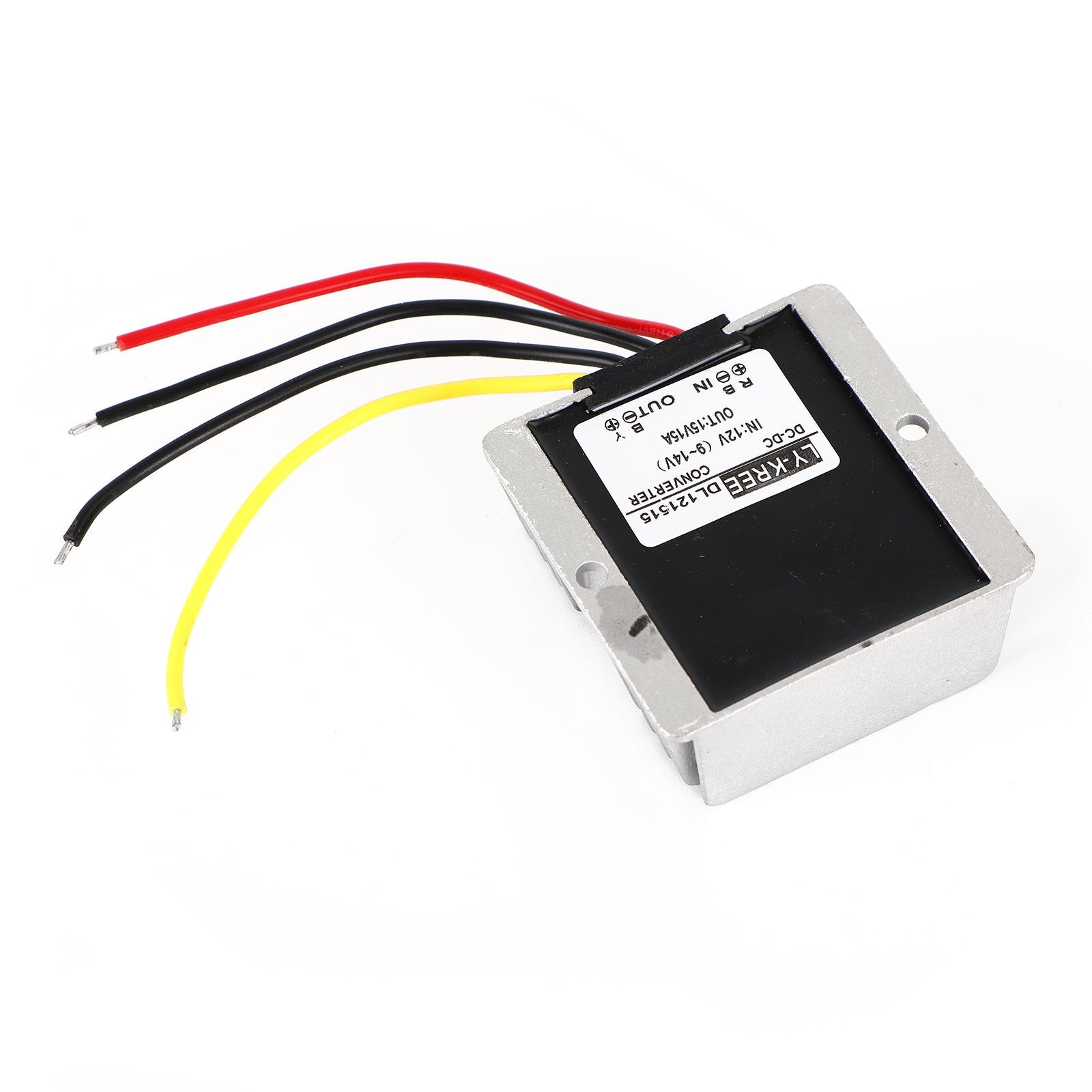 Vanntett DC/DC Converter Regulator 12V Trinn opp til 15V 15A 225W