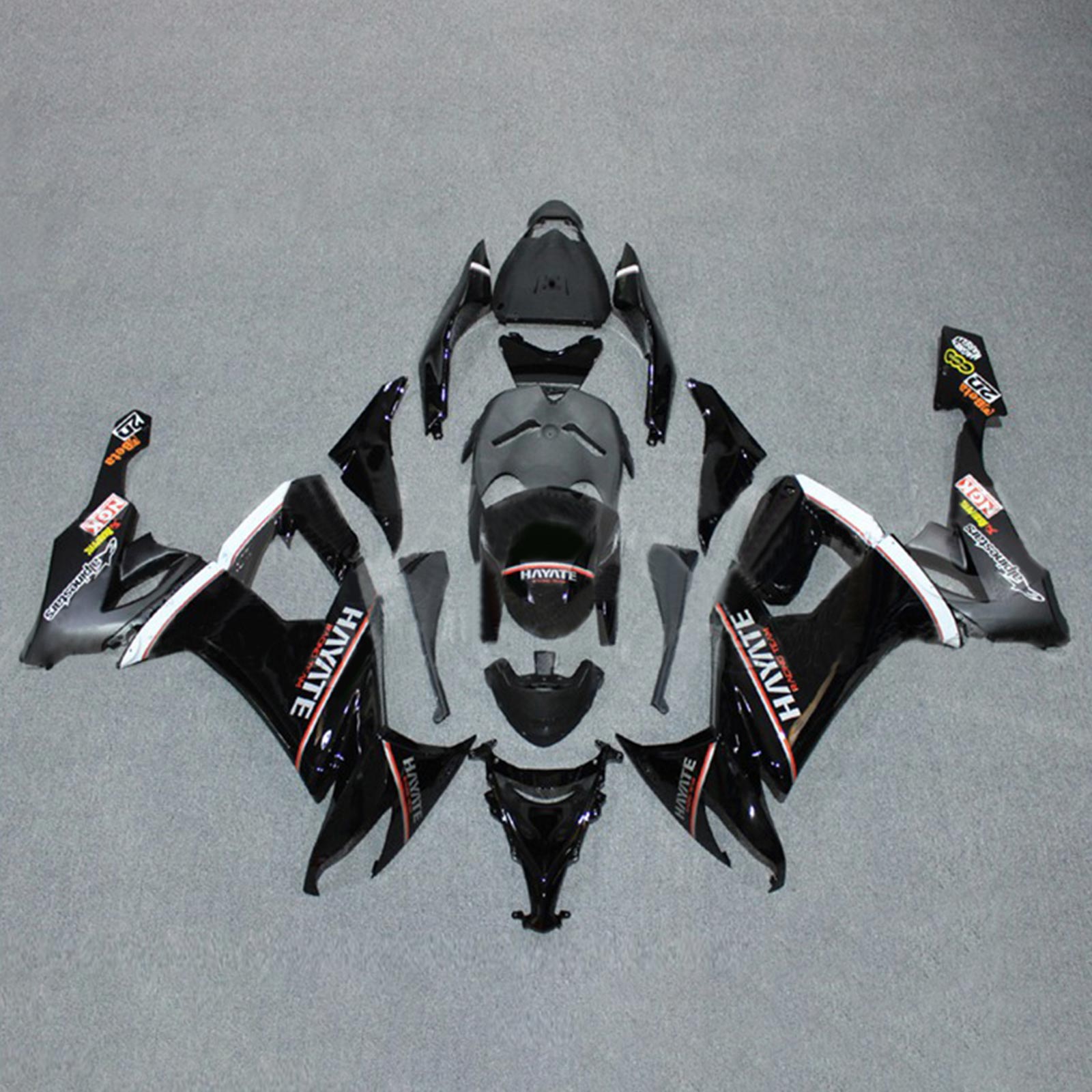 2008-2010 Kawasaki ZX10R Injektion Fairing Kit Bodywork Plastic ABS#120