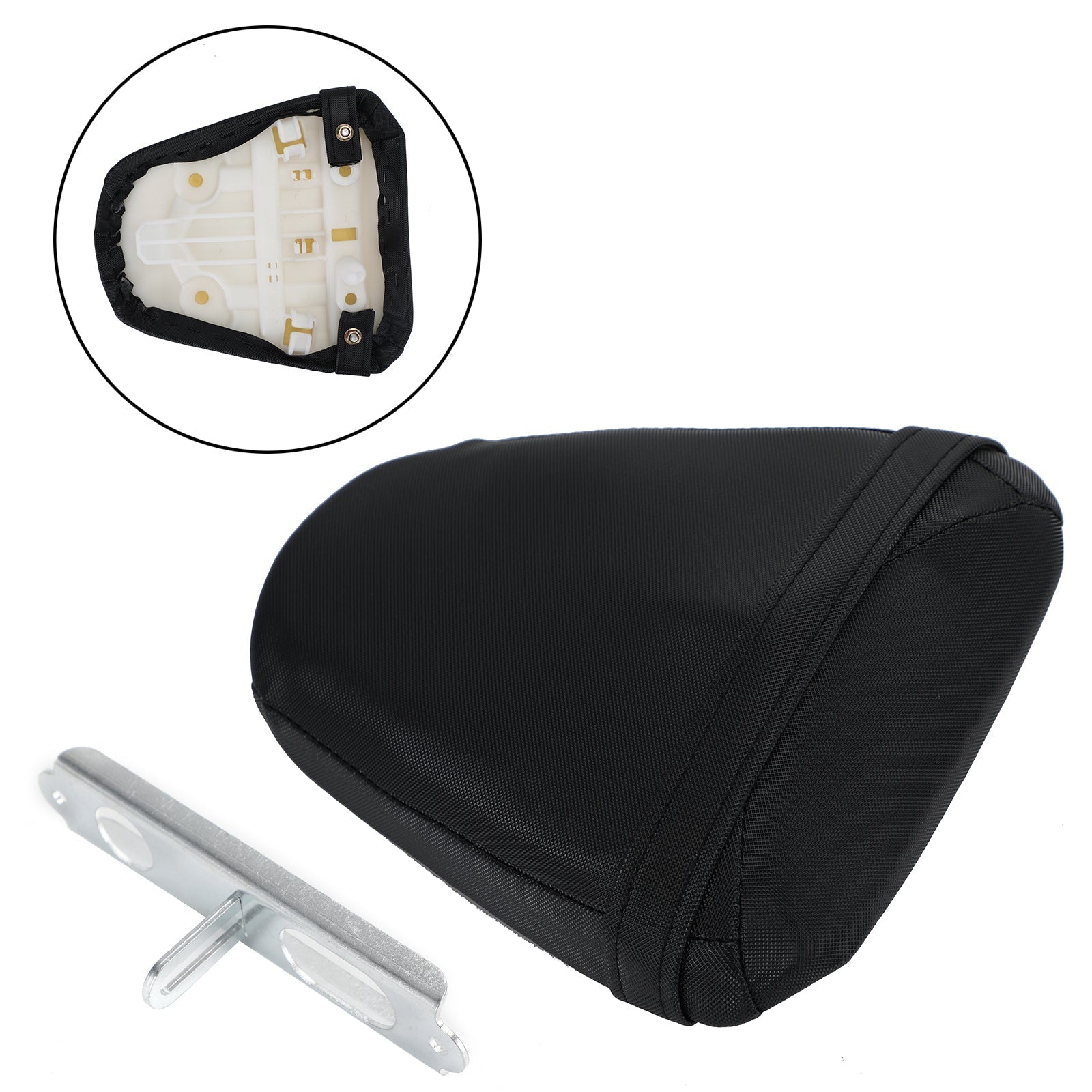 Areyourshop siège passager arrière coussin noir adapté pour Suzuki Gsx-R Gsx R 1000 2017-2020