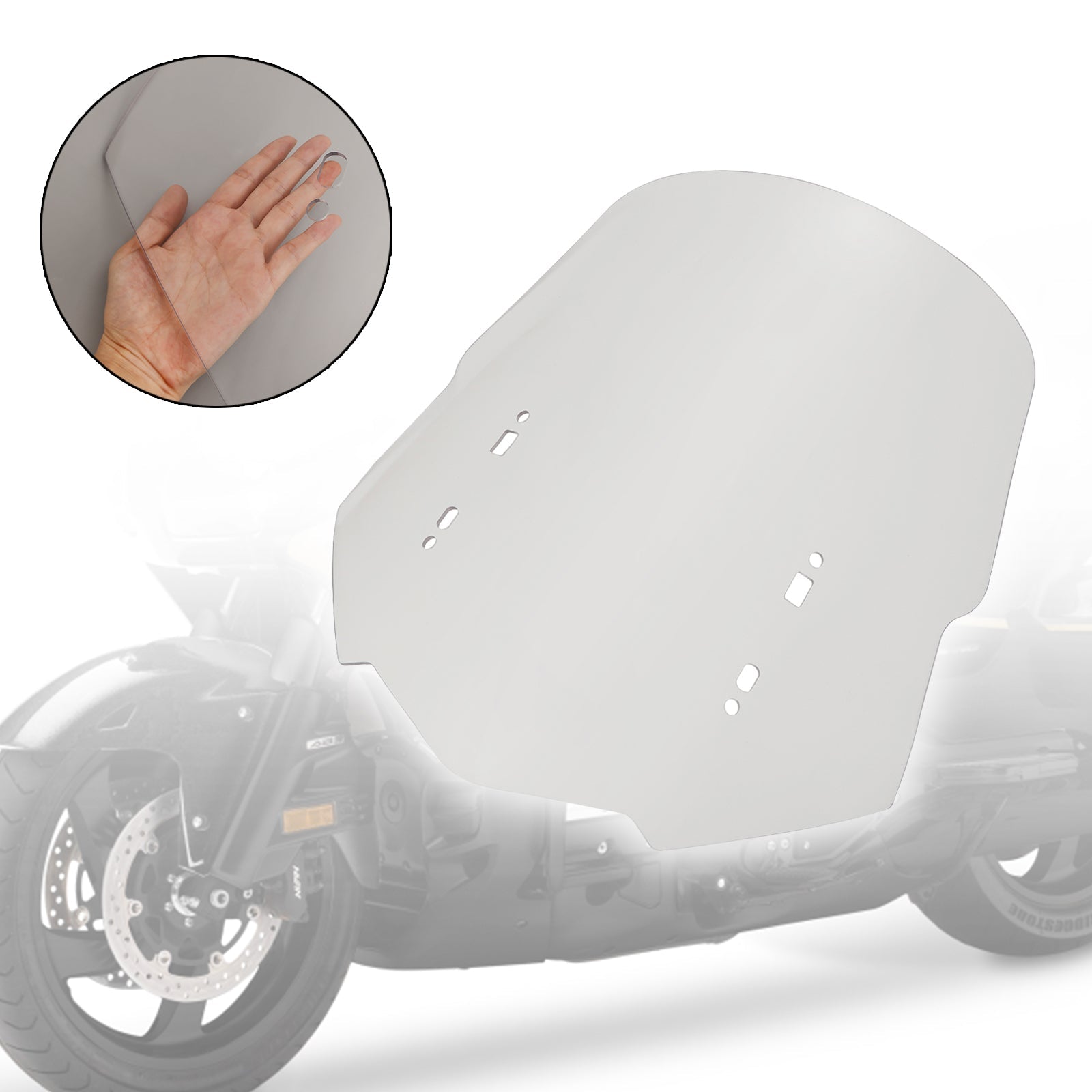 2018-2023 HONDA Gold Wing GL1800 23" Motorcykel vindruta vindruta