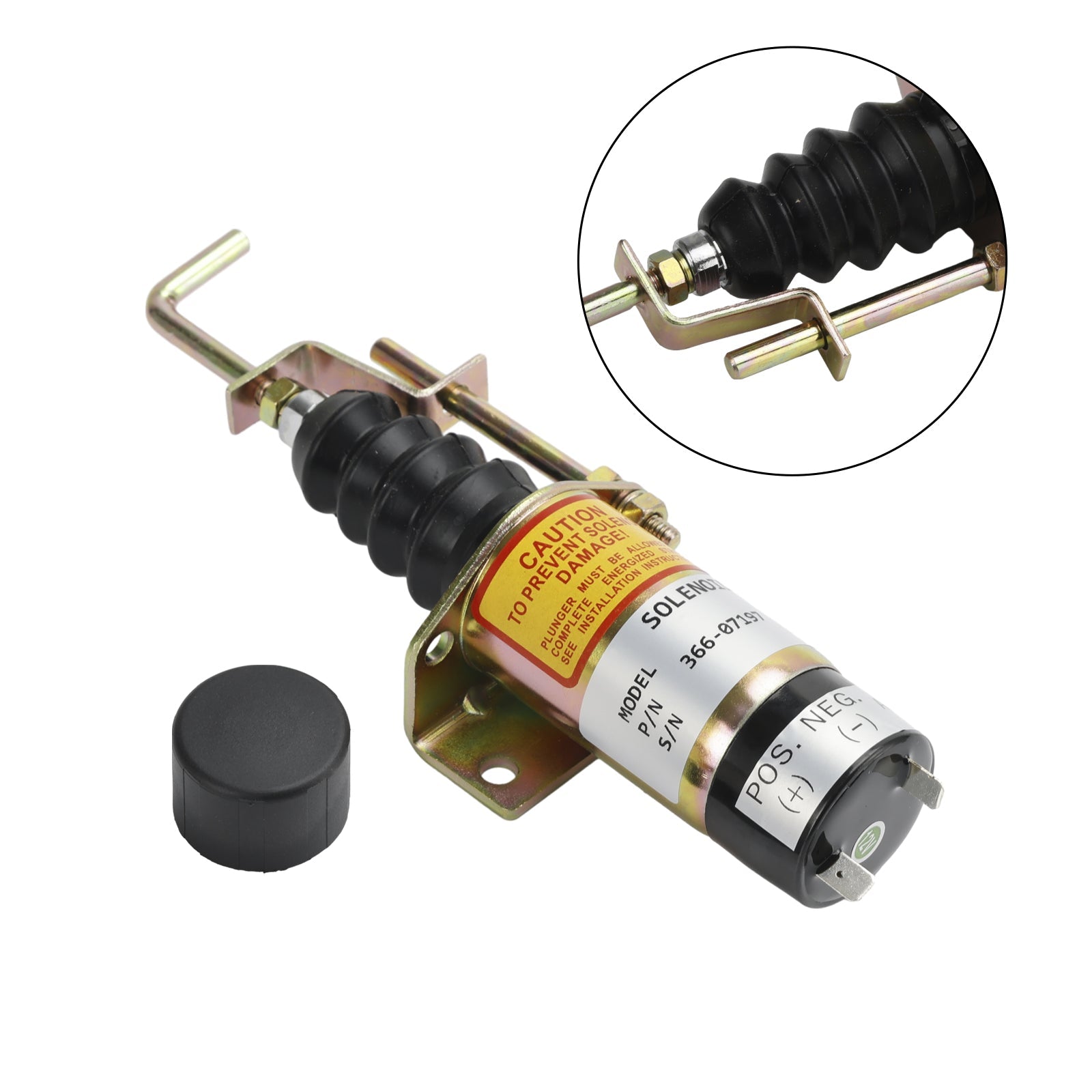 Solenóide desligado a combustível 366-07197 SA-3405T para Lister Petter 12V 1502-12C7U2B2S1