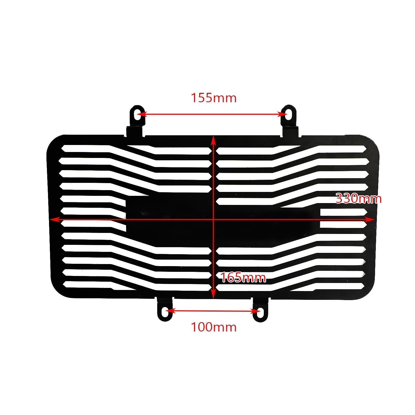Motorcycle Radiator Couvre Protector Metal pour Yamaha XT660Z TENERE 08-18