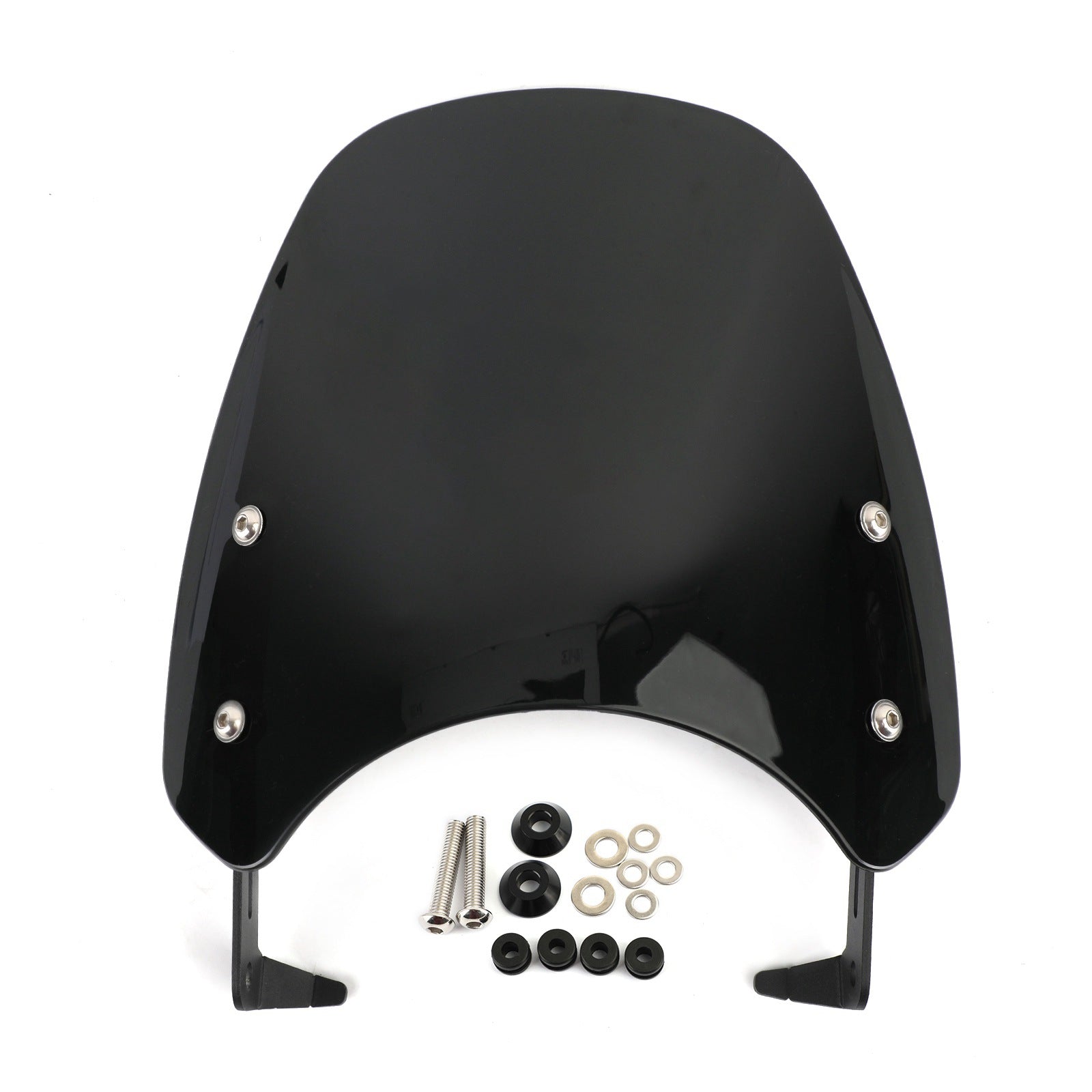 Motorcykel vindrutan för triumf scrambler 1200 2019-2021 generisk