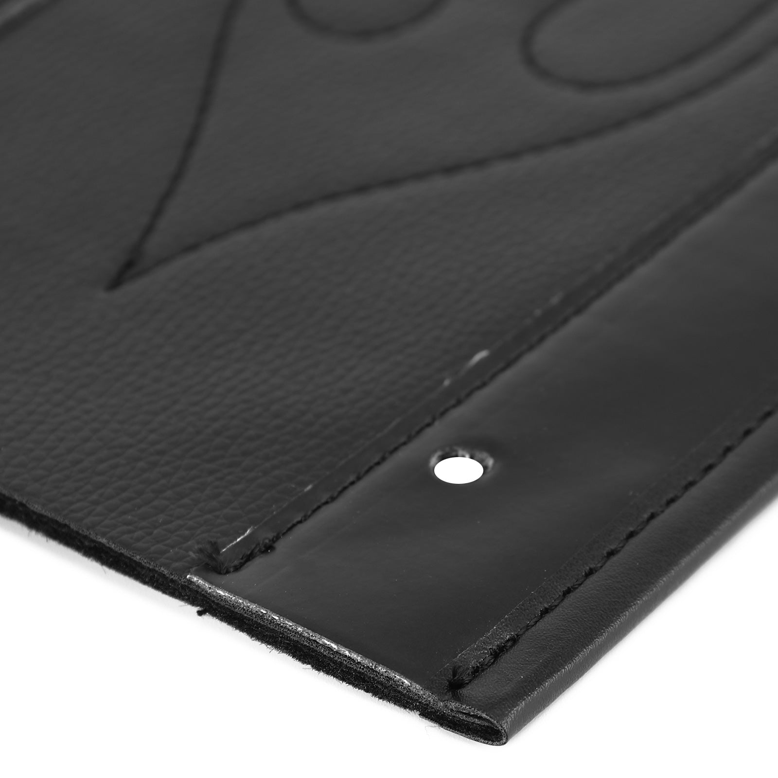 Flame Stitch Pu Leather Fender Bib Solo Sedlo