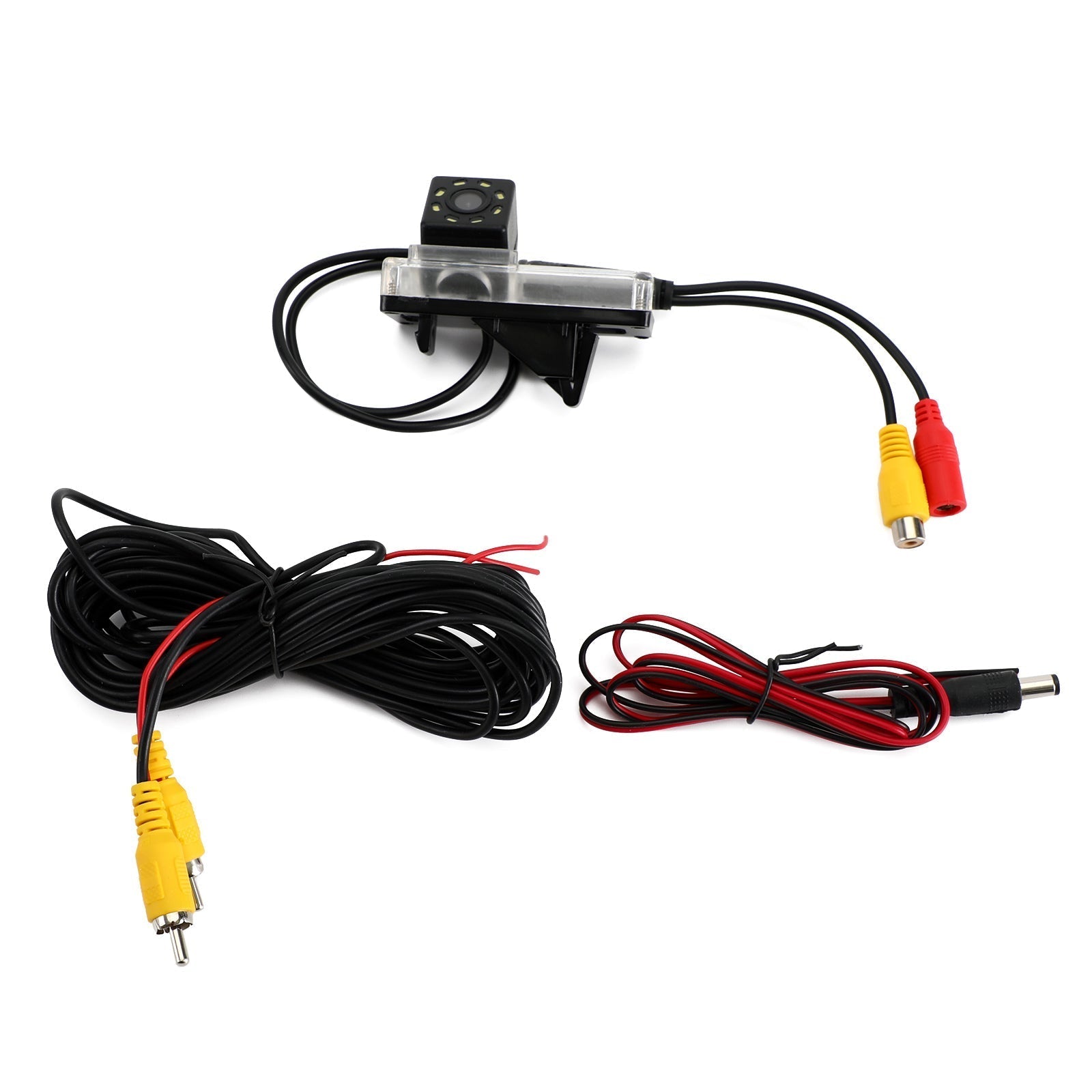 Cámara de visión trasera de estacionamiento inverso de 8 luces LED para Toyota Land Cruiser 70/100/200