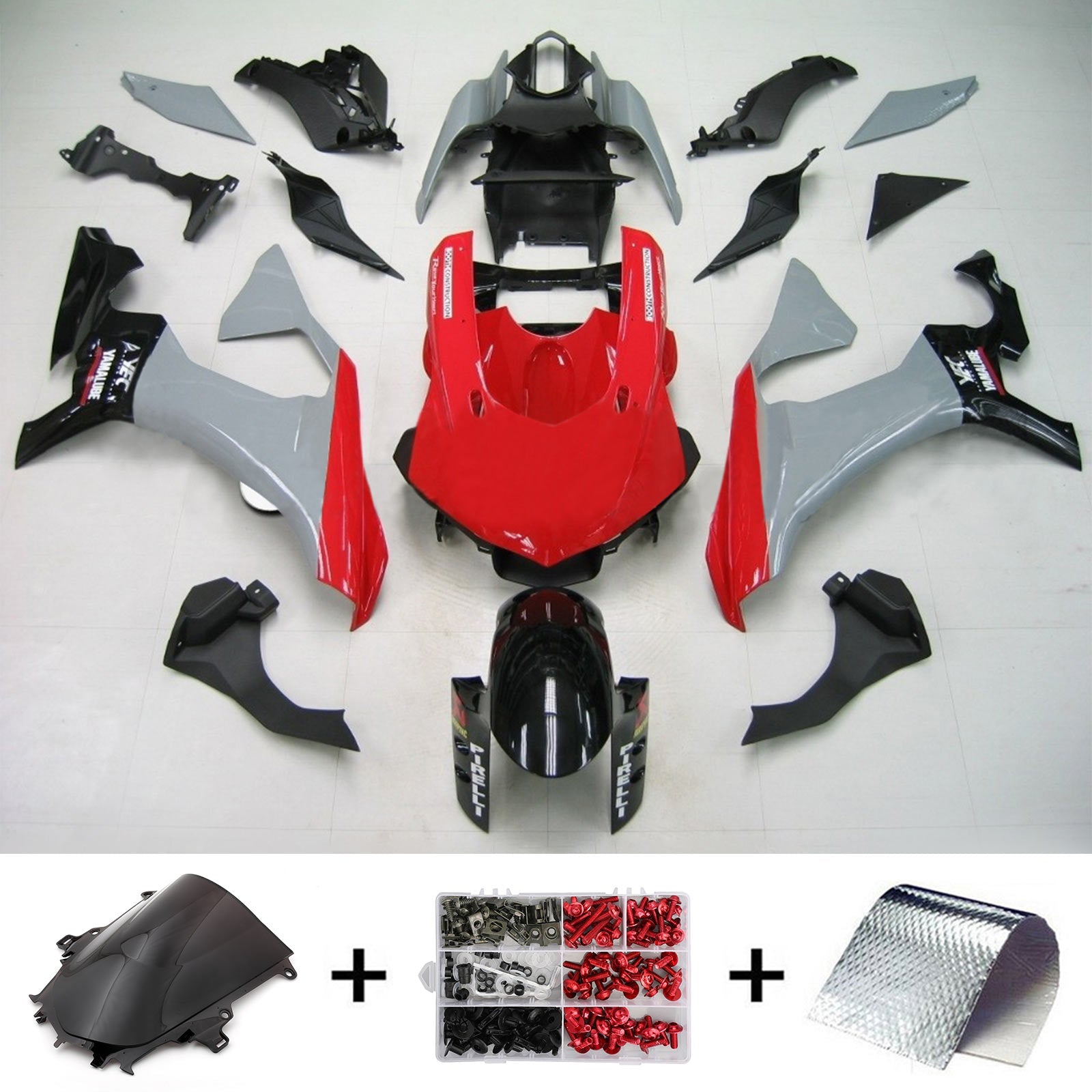 2015-2019 Yamaha yzf 1000 R1 Kit de carénage générique