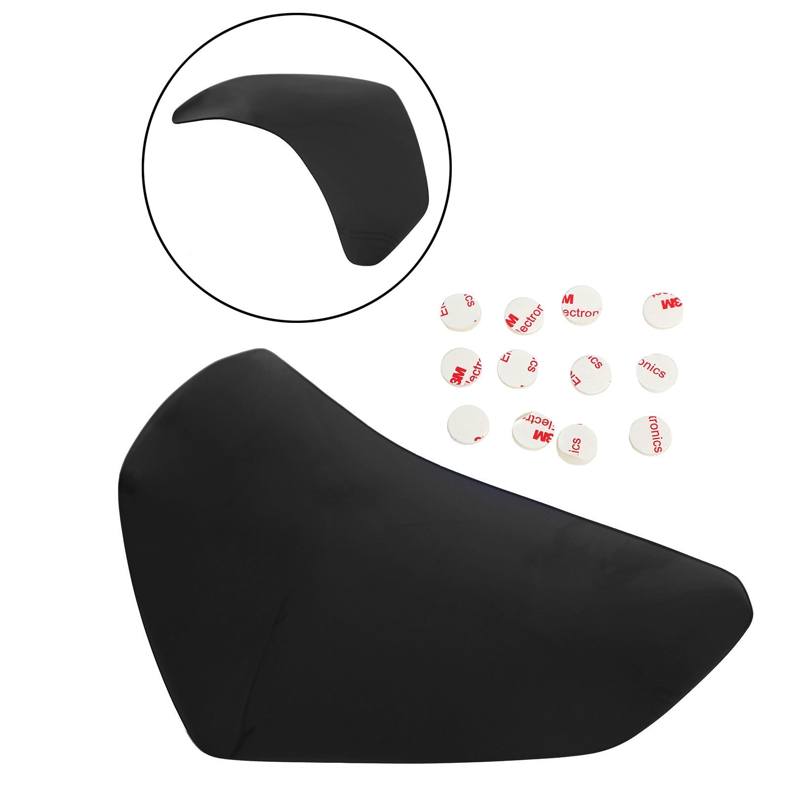 Protector de lente de faro apto para Suzuki Gsxr1000 Gsxr 1000 00-02 azul genérico