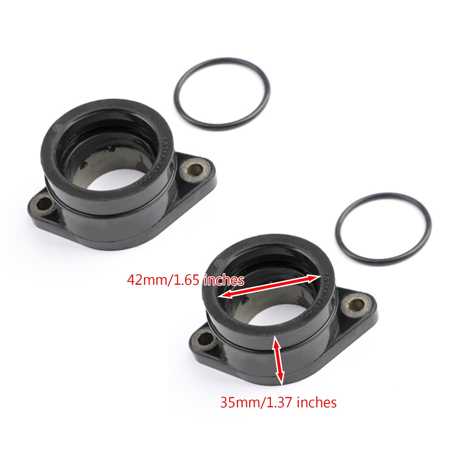 Honda CB400T CB400N CB450N Bottes de collecteur d'admission du carburateur 16211-413-000