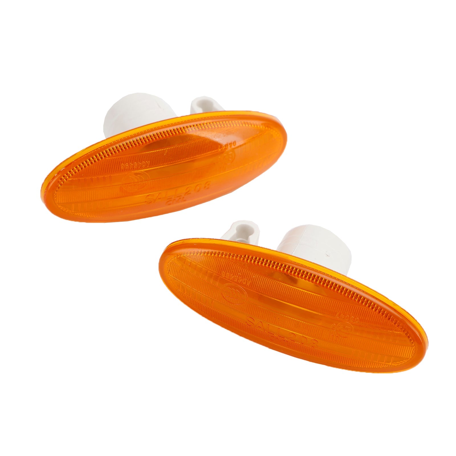 26160-89900 2X carcasa de luz de señal de giro de lámpara de marcador lateral ámbar para Nissan