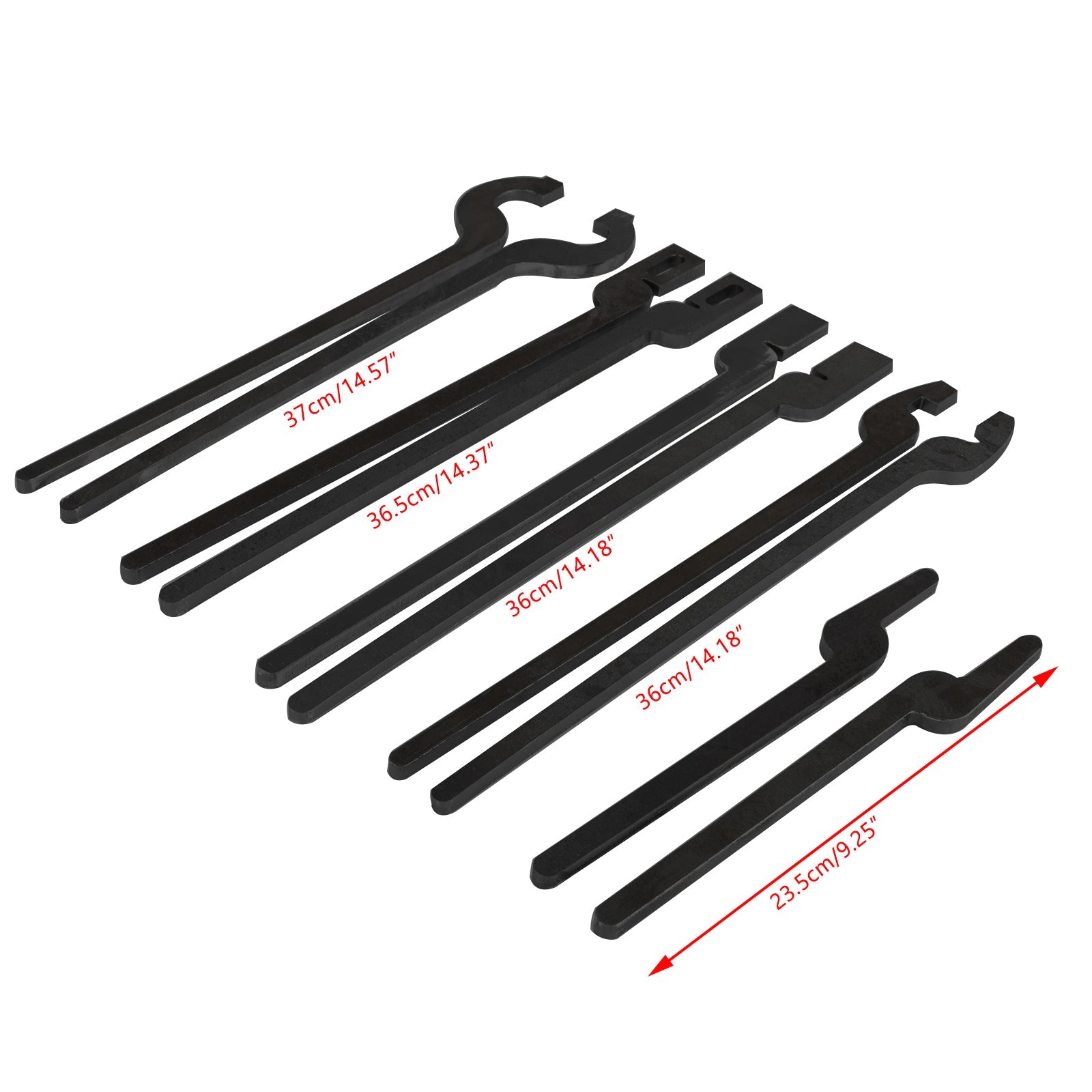 Fem typer Tongs Bundle Set kommer med nagle praktiske multifunksjonelle verktøy