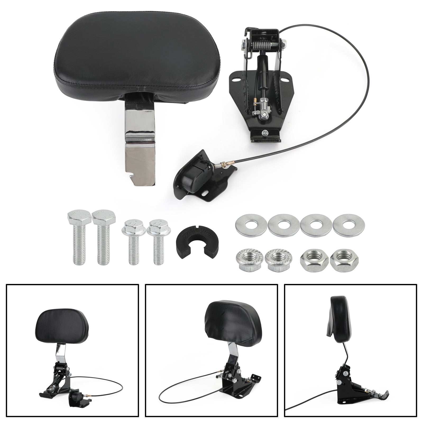 Respaldo del conductor para Touring Road Street Electra Glide FLHR FLTR genérico 2009-2020