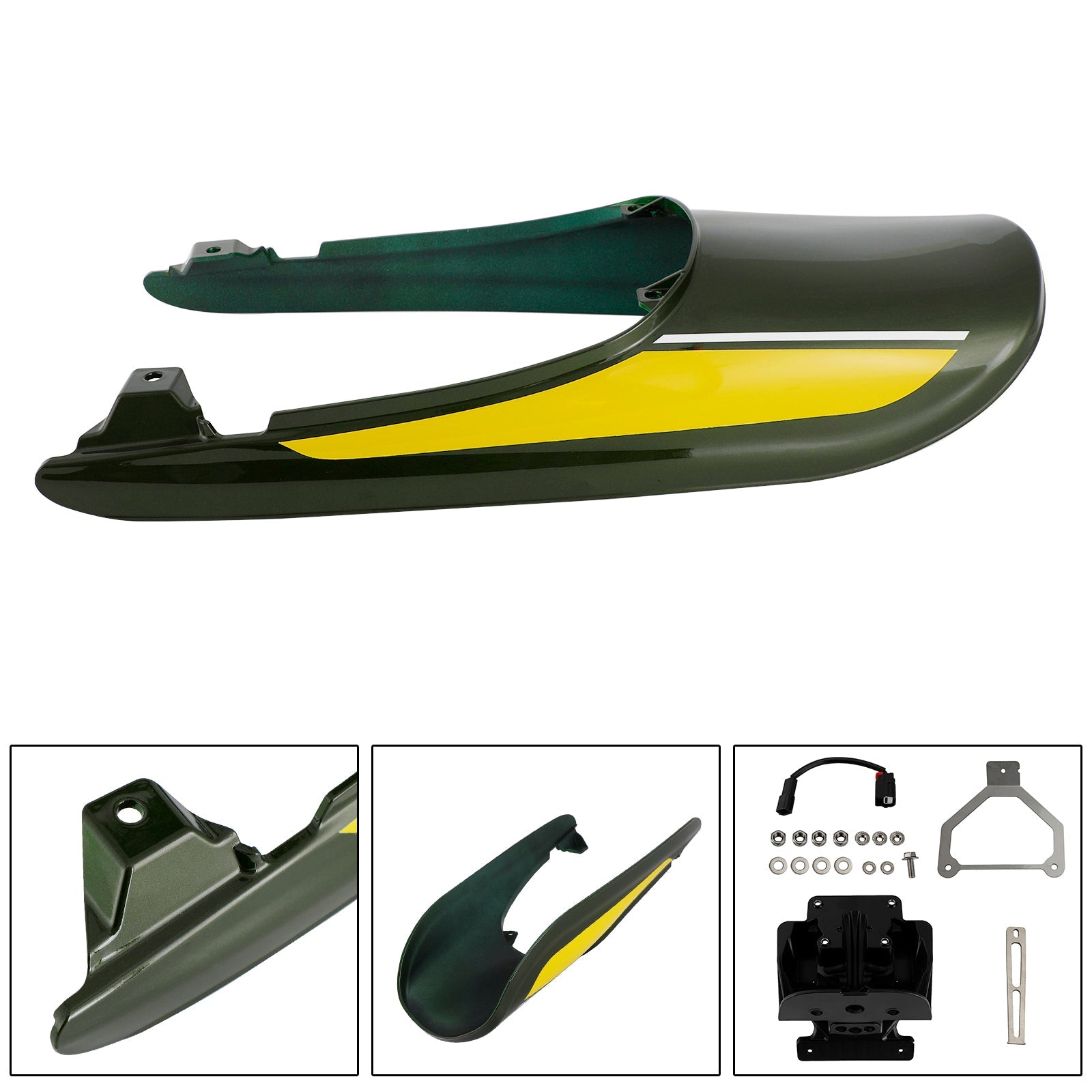 2018-2022 Kawasaki Z900RS Tail Cowl Fairing+Suplens