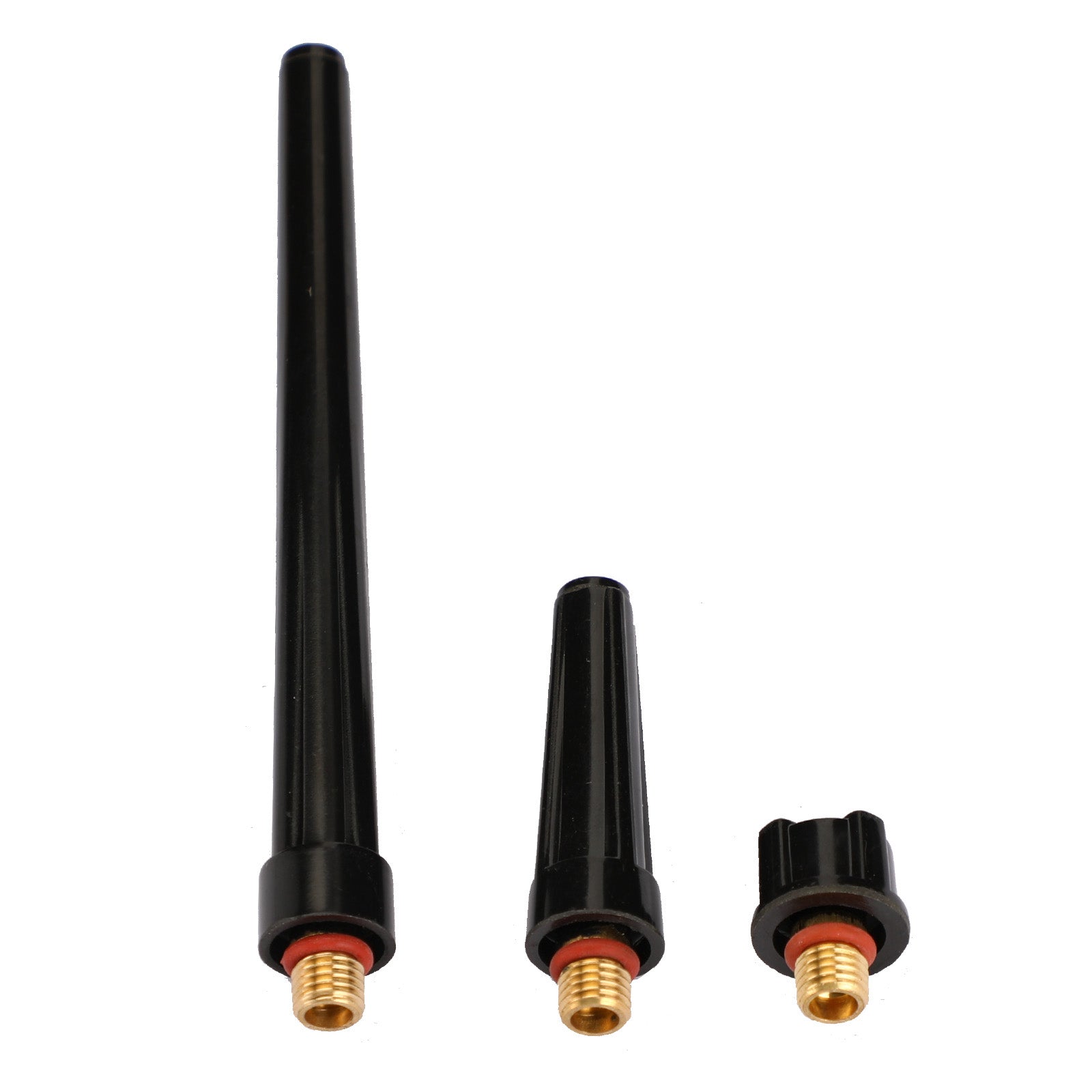 58st TIG Svetsfackla Stubby Gas Lens förbrukningsmedel Cup Kit för WP-9/20/25