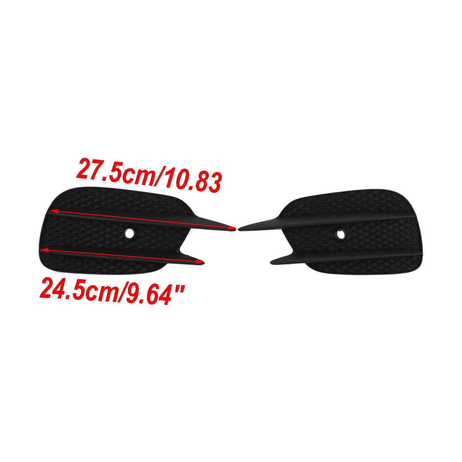 2016-2020 MERCEDES E-Klasse W213 2 stuks bumperrooster, mistlampen, grillrooster, sierlijst