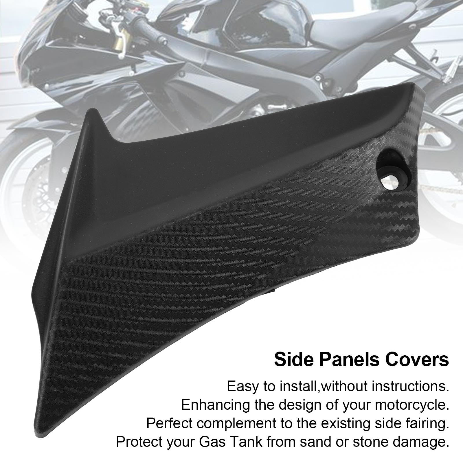 Tank gauche de garniture côté garniture de couverture de couverture de camence pour Suzuki GSXR 600/750 2011-2020 K11