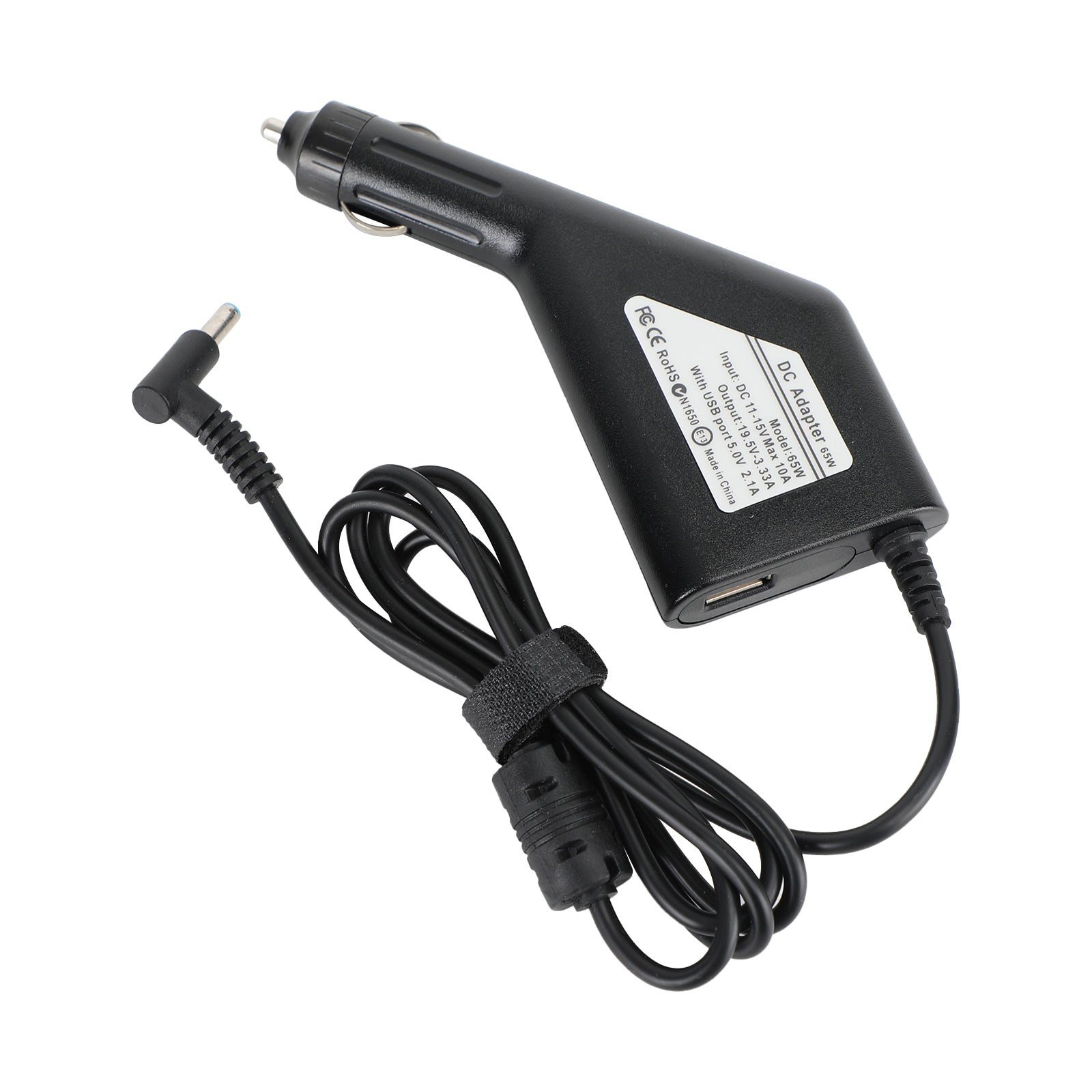 HP Laptop Notebook 4.5x3.0mm 19.5V 3.33A 65W Car AC Adapter Power Charger